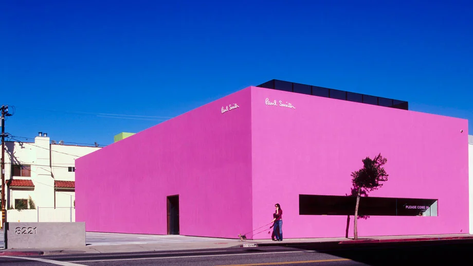 Paul Smith store on Melrose Place, Los Angeles, California.