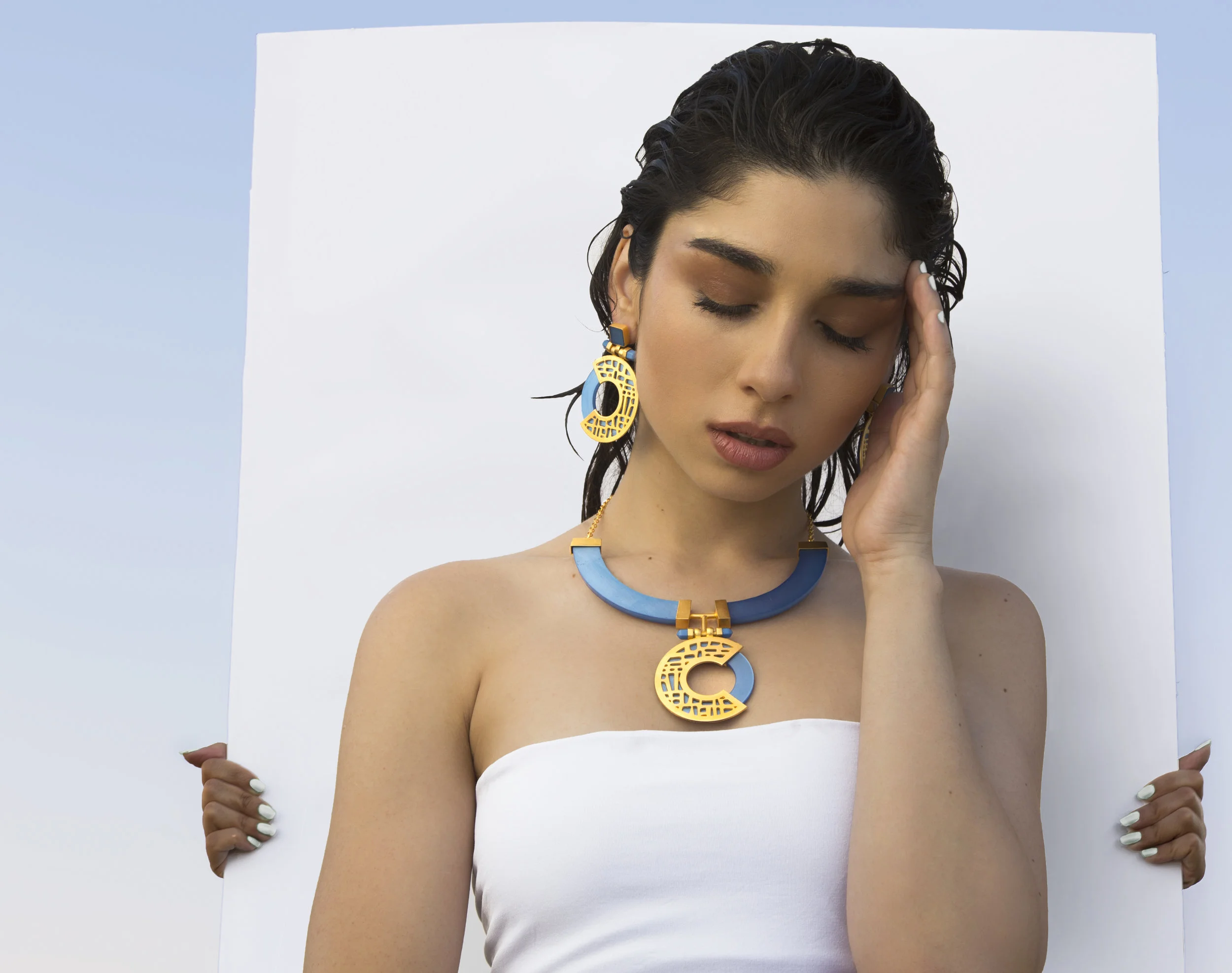 Chanel Arif photographed by Malak El Sawi . Produced by Zoom Fashion . Styled by Ahmed Nabil .