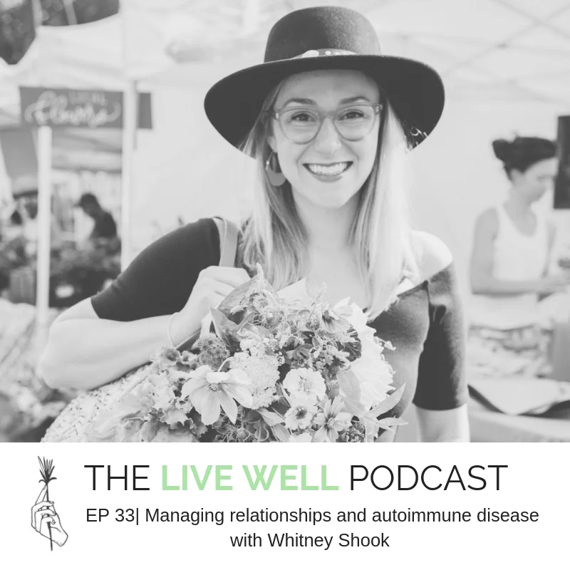 LIVE WELL PODCAST EP 33 Managing Relationships And Autoimmune