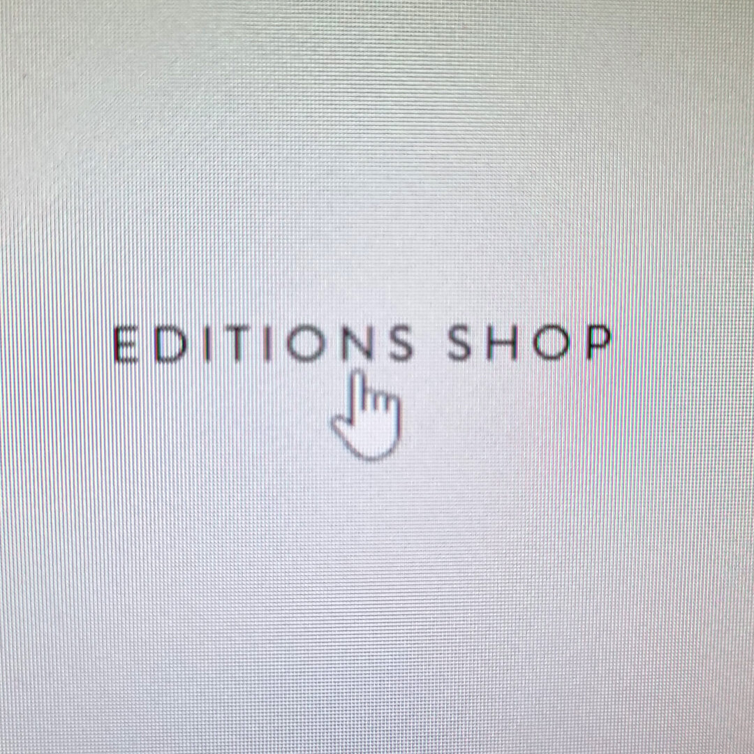 Today we launch the Editions Shop on our website where you can find an exclusive boutique range of one-off and limited edition items for sale. (link in the description). New products will be announced via our Instagram page, so keep an eye out for up