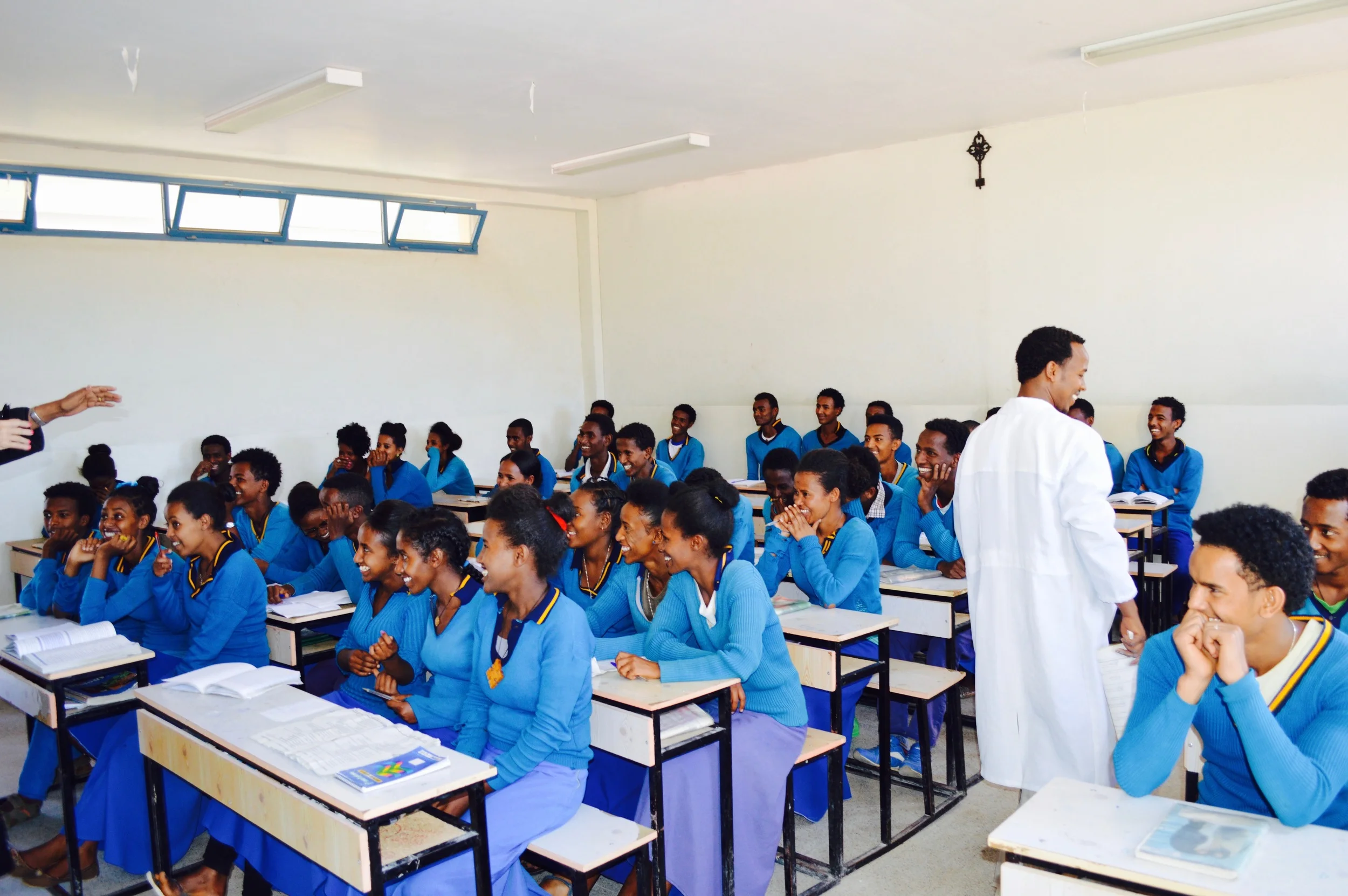 Tsinseta - Mariam Senior Secondary School - Adigrat 9th - 12th Grade 823 Students Number of teachers: 27 Cost per student: $86/£66 