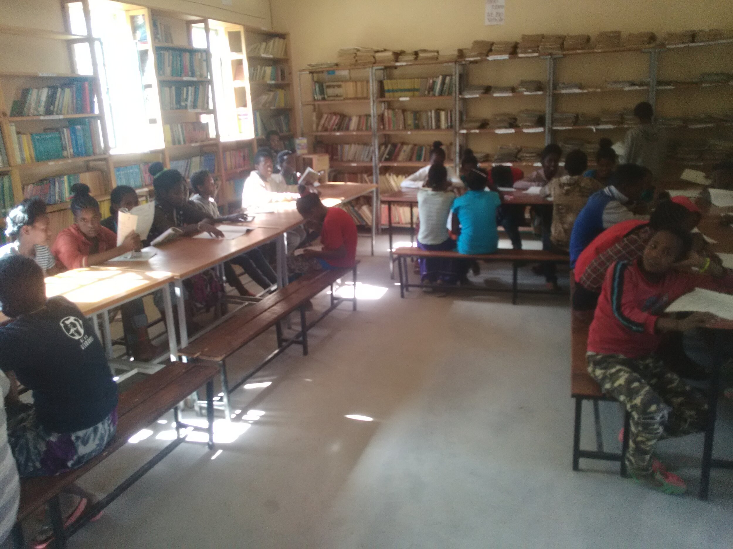 Lideta Mariam Students in Library.jpg