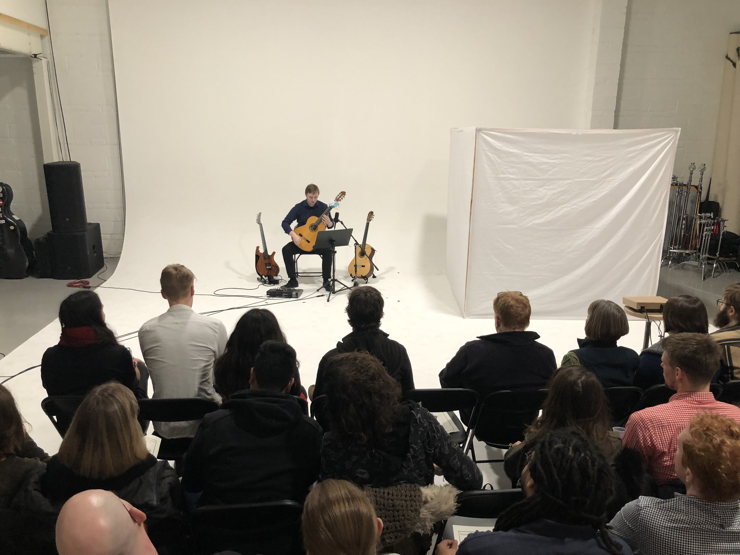  Performing at Futurespace in Brooklyn, hosted by Blank Canvas 