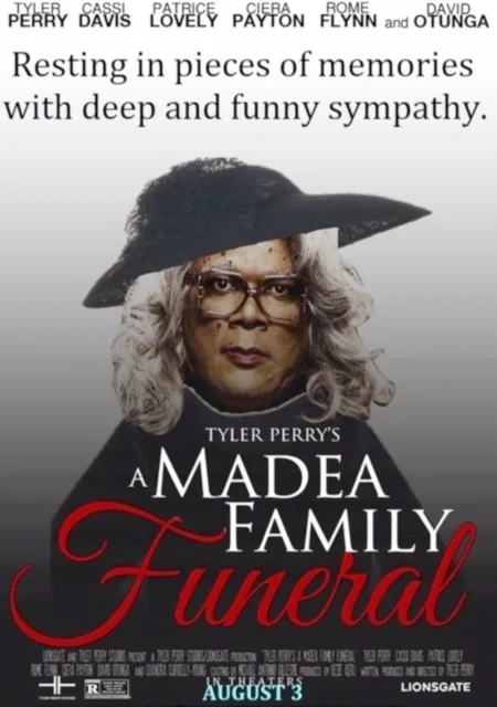 "Guilty As Charged" in "Tyler Perry's A Madea Family Funeral".