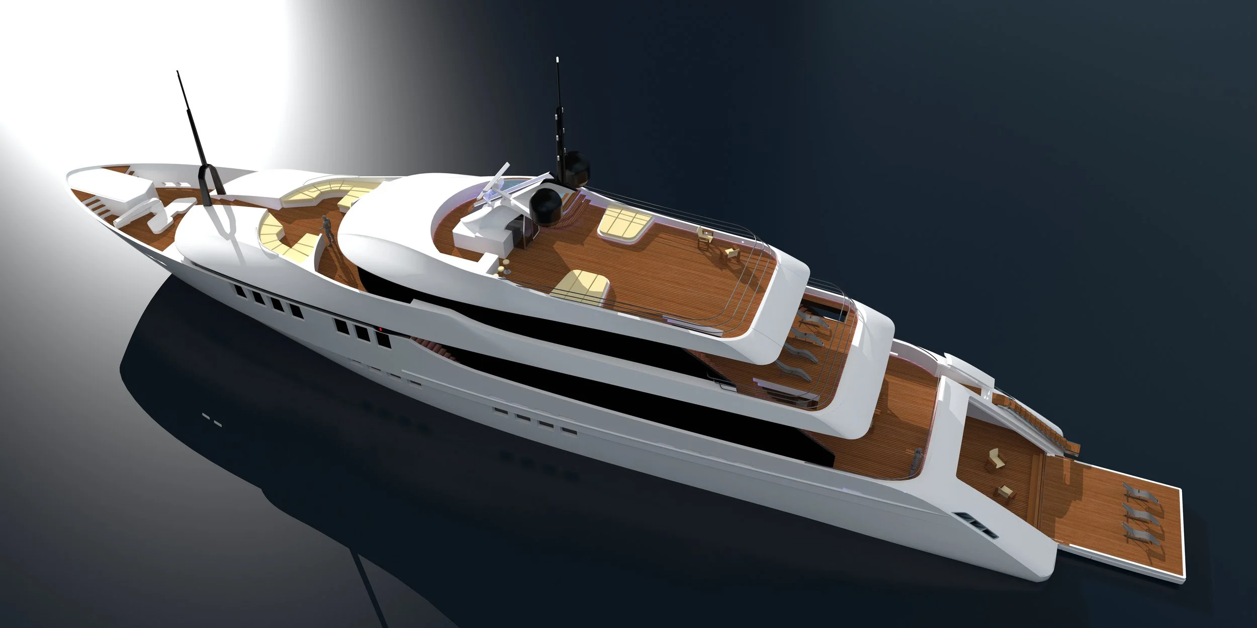 56m Yacht Design Concept