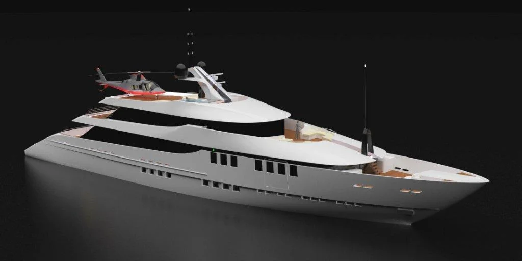 56m Yacht Design Concept