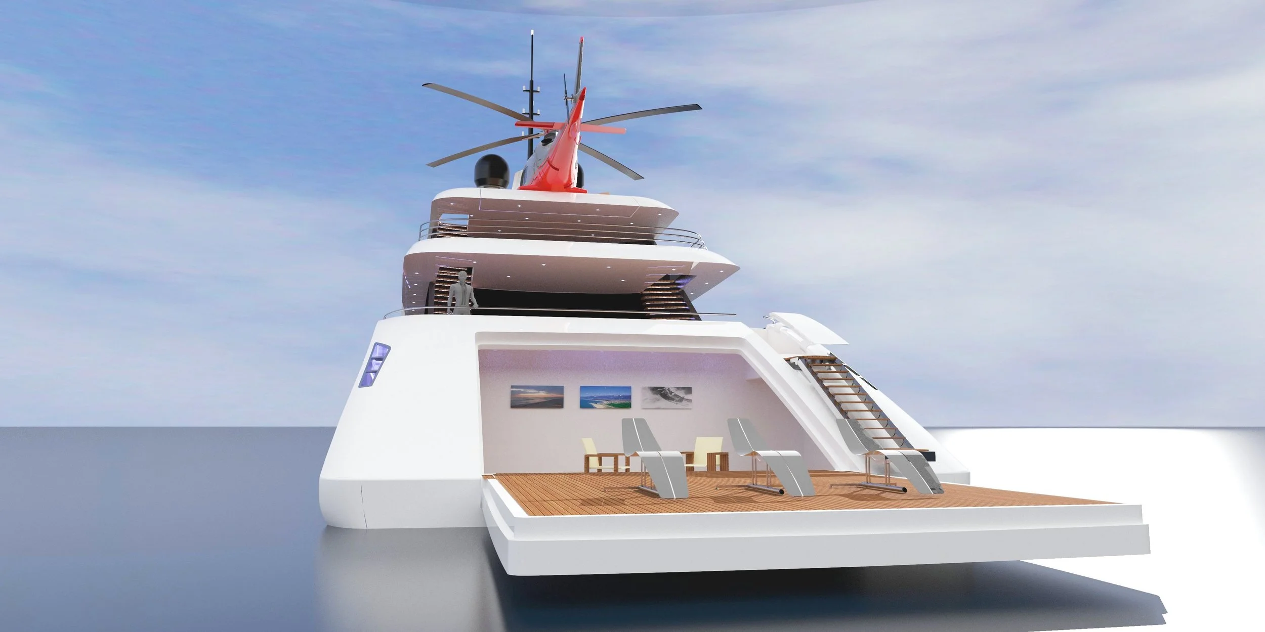 56m Yacht Design Concept
