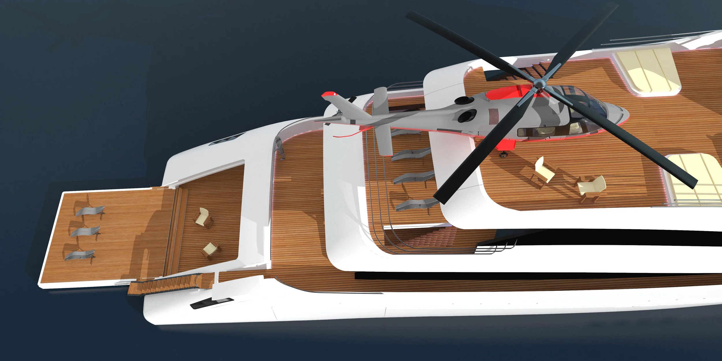 56m Yacht Design Concept
