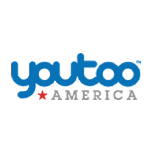 YOUTOO AMERICA reaches over 30 million households throughout Alabama, Arizona, Arkansas, California, Colorado, Florida, Georgia, Hawaii, Idaho, Illinois, Indiana, Kansas, Kentucky, Louisiana, Maine, Michigan, Mississippi, Missouri, Nevada, New Jersey, New York, North Carolina, Ohio, Oklahoma, Oregon, Pennsylvania, Rhode Island, South Carolina, Tennessee, Texas, Utah, Virginia, Washington and Wisconsin. The show airs weekdays at 12:30pm.