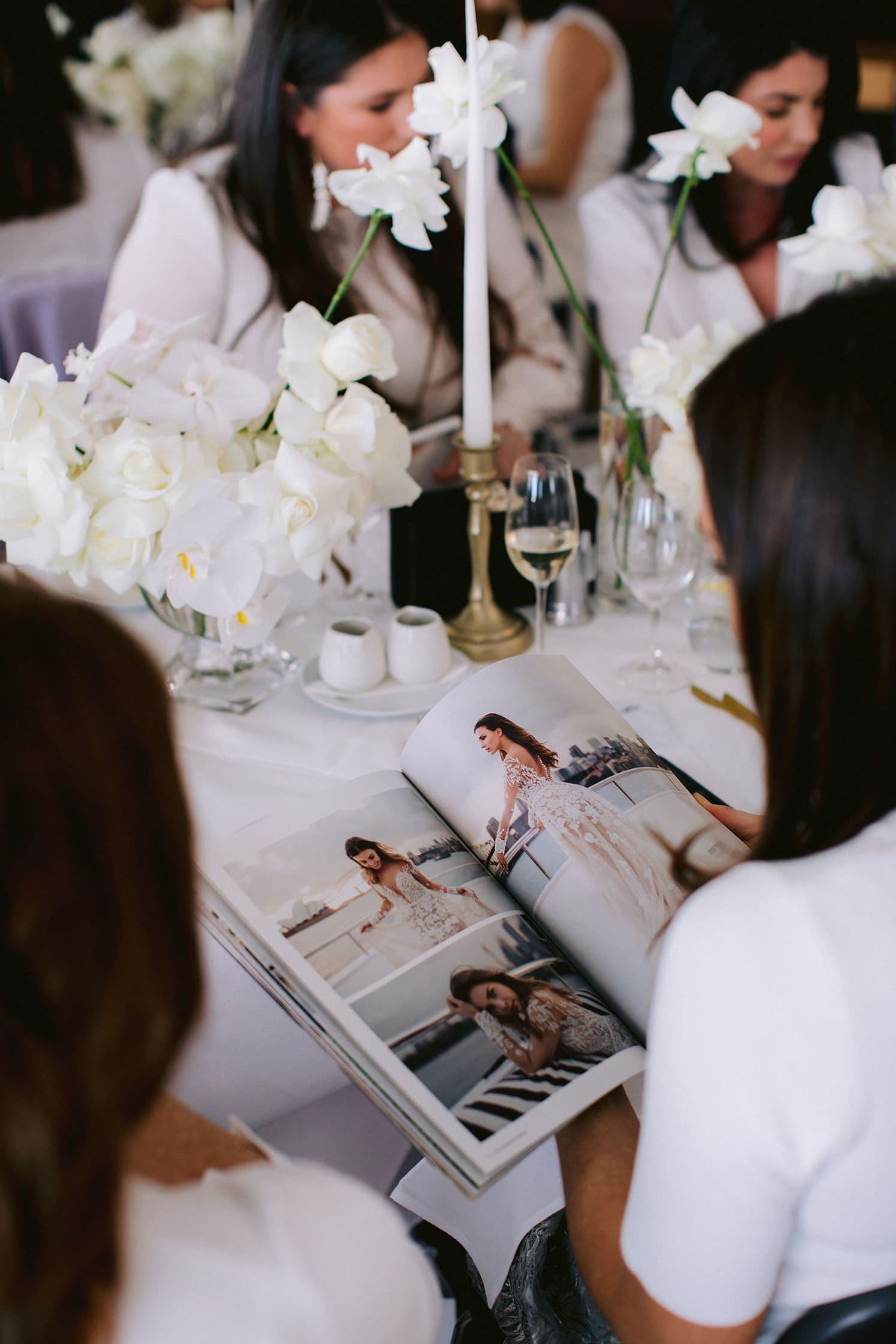 Helen Rodrigues Bridal editorial in The Wedding Series Love Story Magazine
