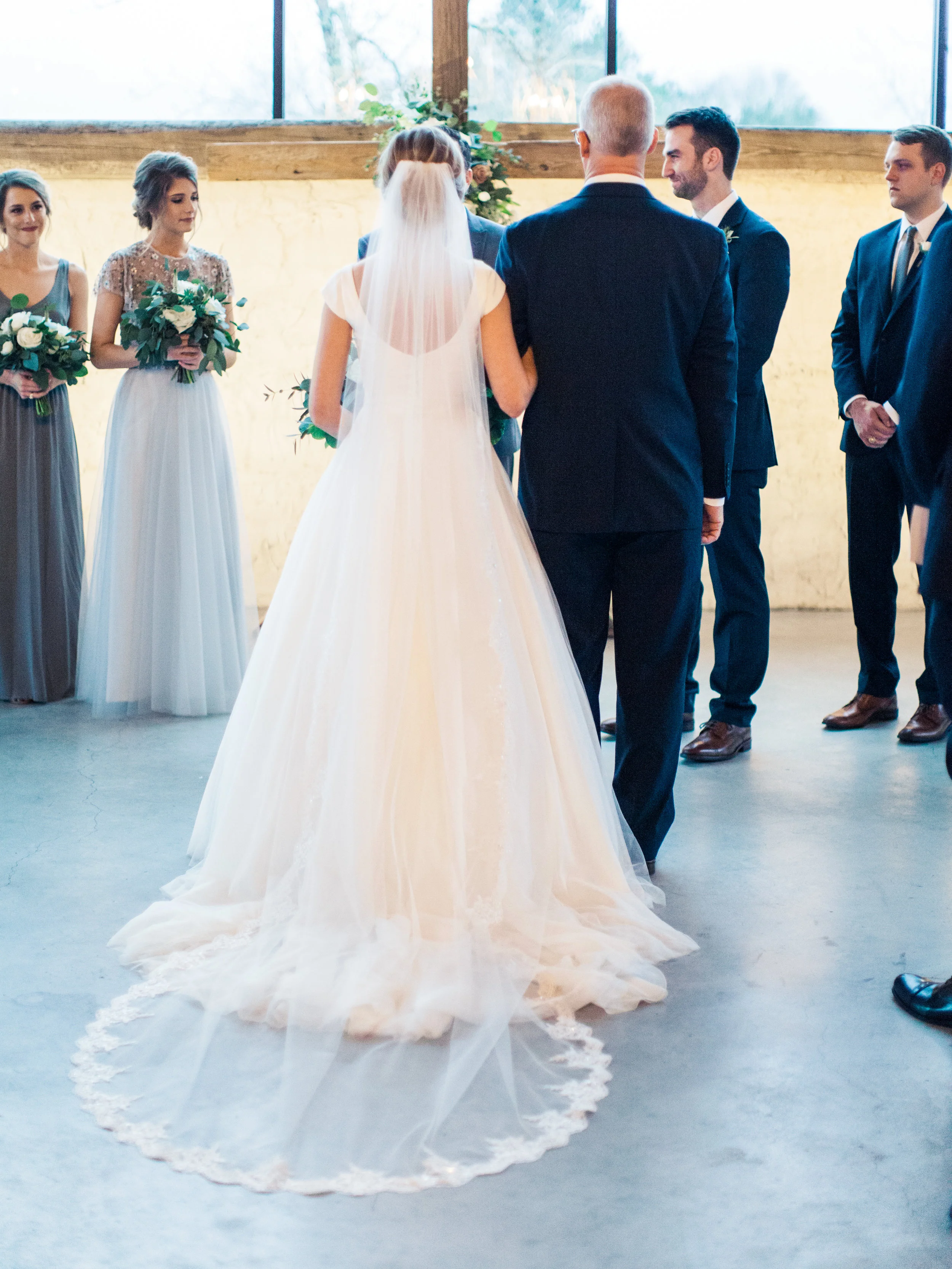 Winter Wedding, Neutral Wedding Palatte, Eucalyptus Bouquet, Cap Sleeve Dress, Rainy Wedding Day, Grey and Blue Wedding Colors, Charleston Wedding Venues, Charleston Wedding, Southern Wedding Inspiration