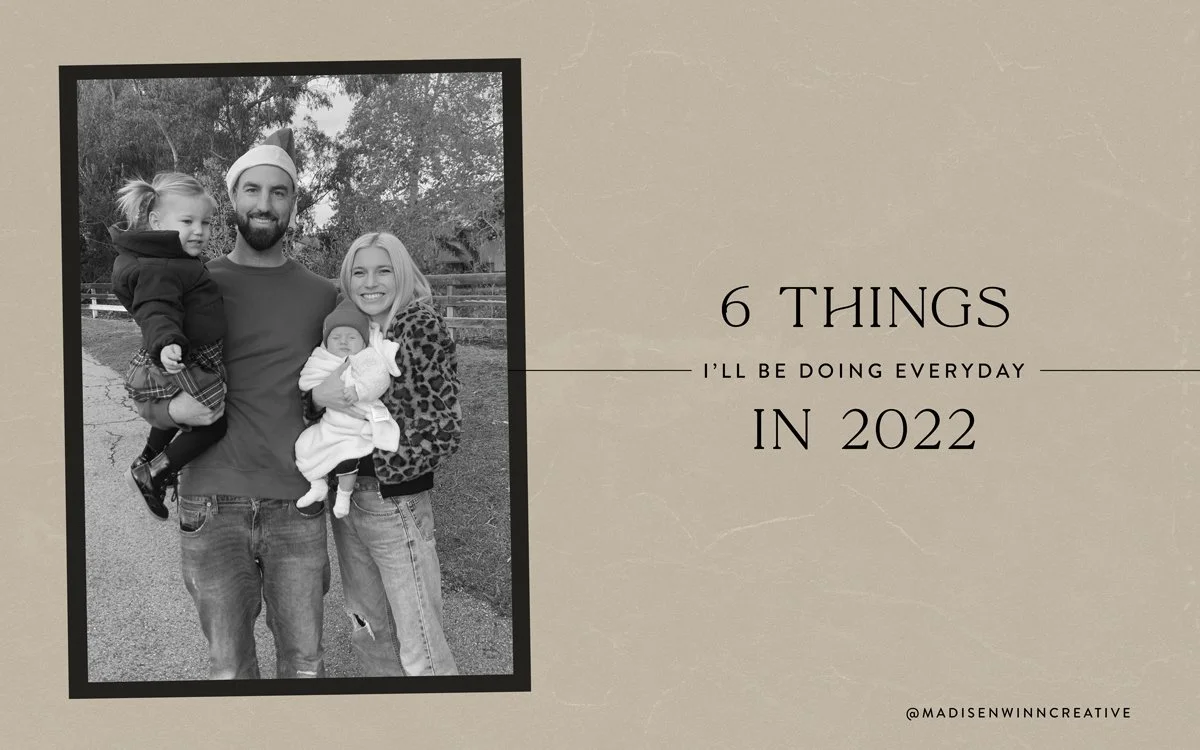 6 Things I'll Be Doing Everyday In 2020