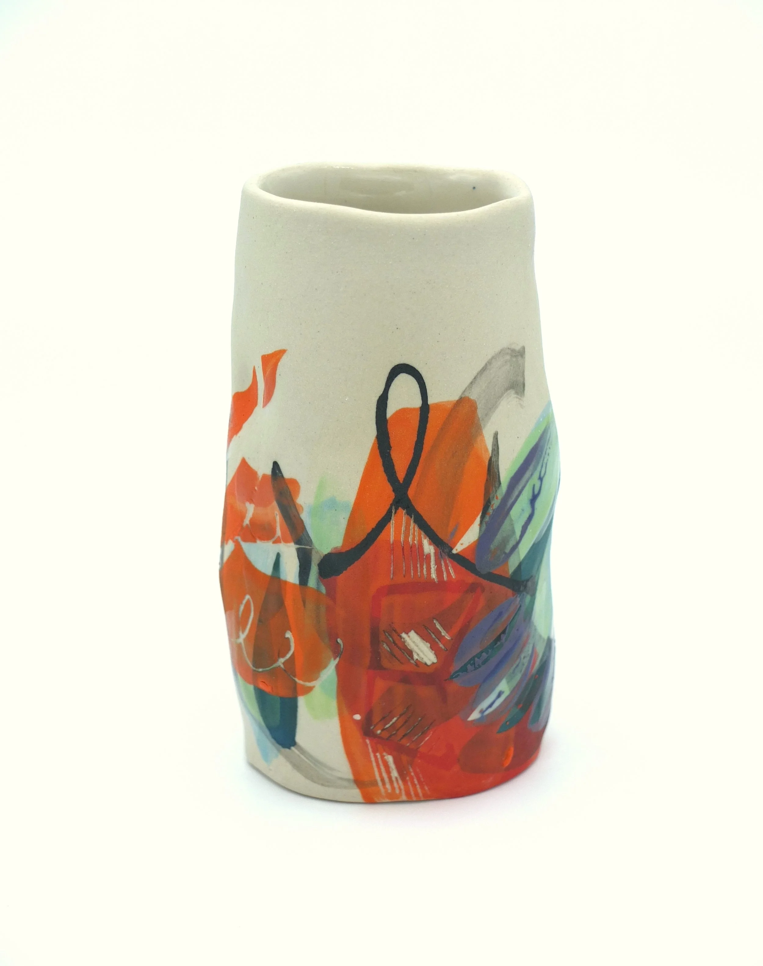 Small White with Black Loop.JPG