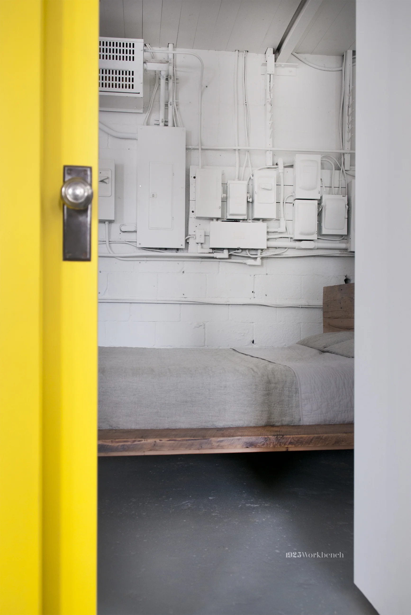 View of the electrical panels. it is my favorite part of the showroom.