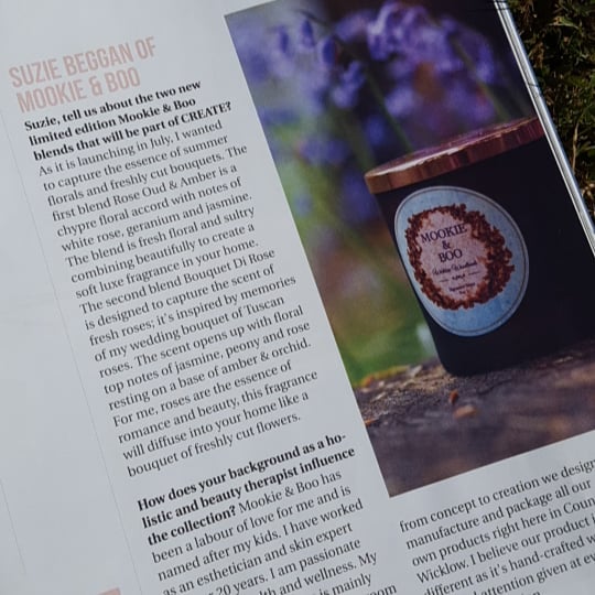 Thank you to the lovely ladies @irishcountrymag for our fab write up so excited for our new product launch @ CREATE @officialbrownthomas in store July 3rd x ... #create
#irishcountrymagazine
#irishdesign
#brownthomas
#luxury
#candles
#homefragrance
#apothecary
#botanicalskincare
#summerscents
#interiors
#scentyourwedding
#inspiration
#luxuryhomes