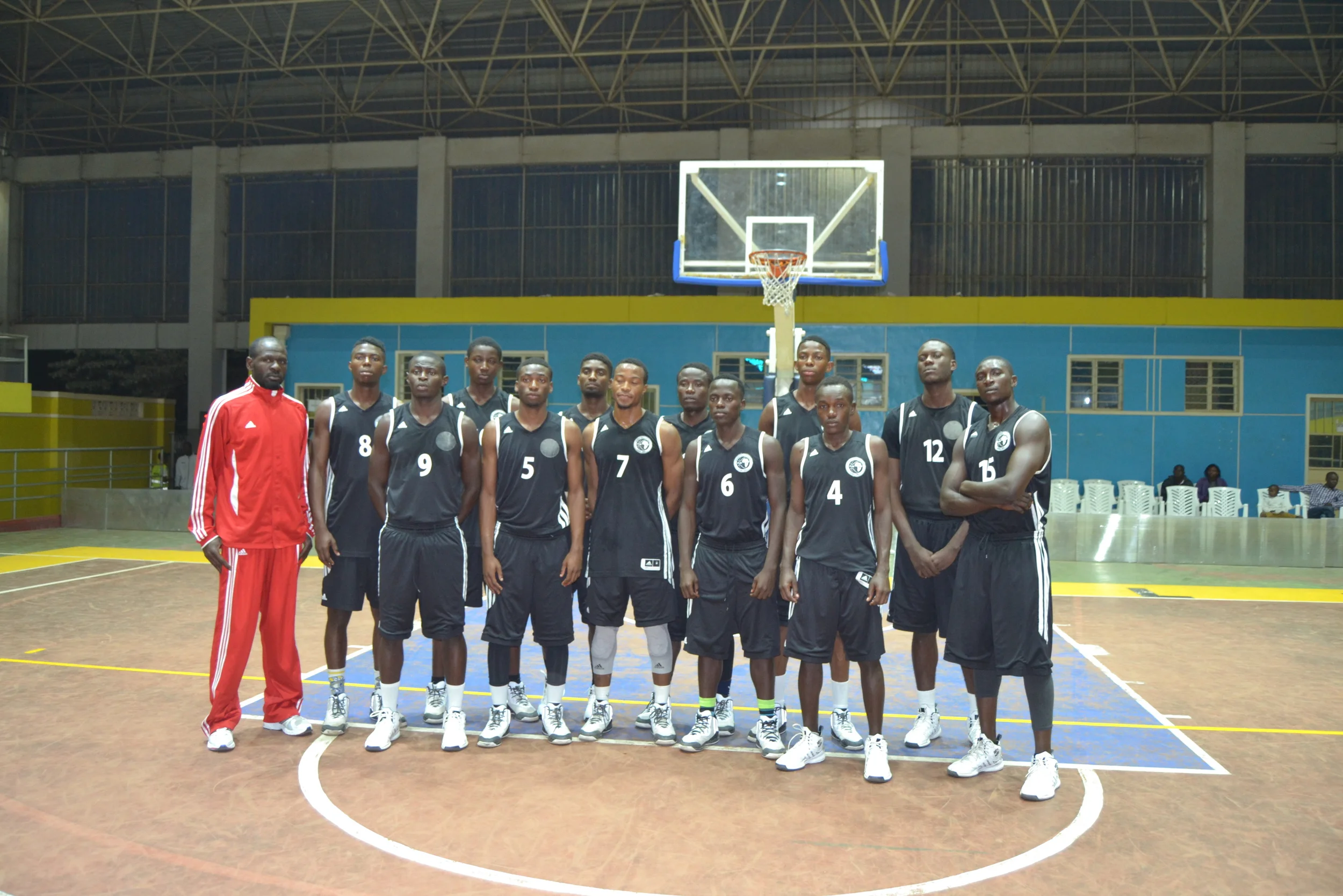 PJB Elite Boys team before their first match.