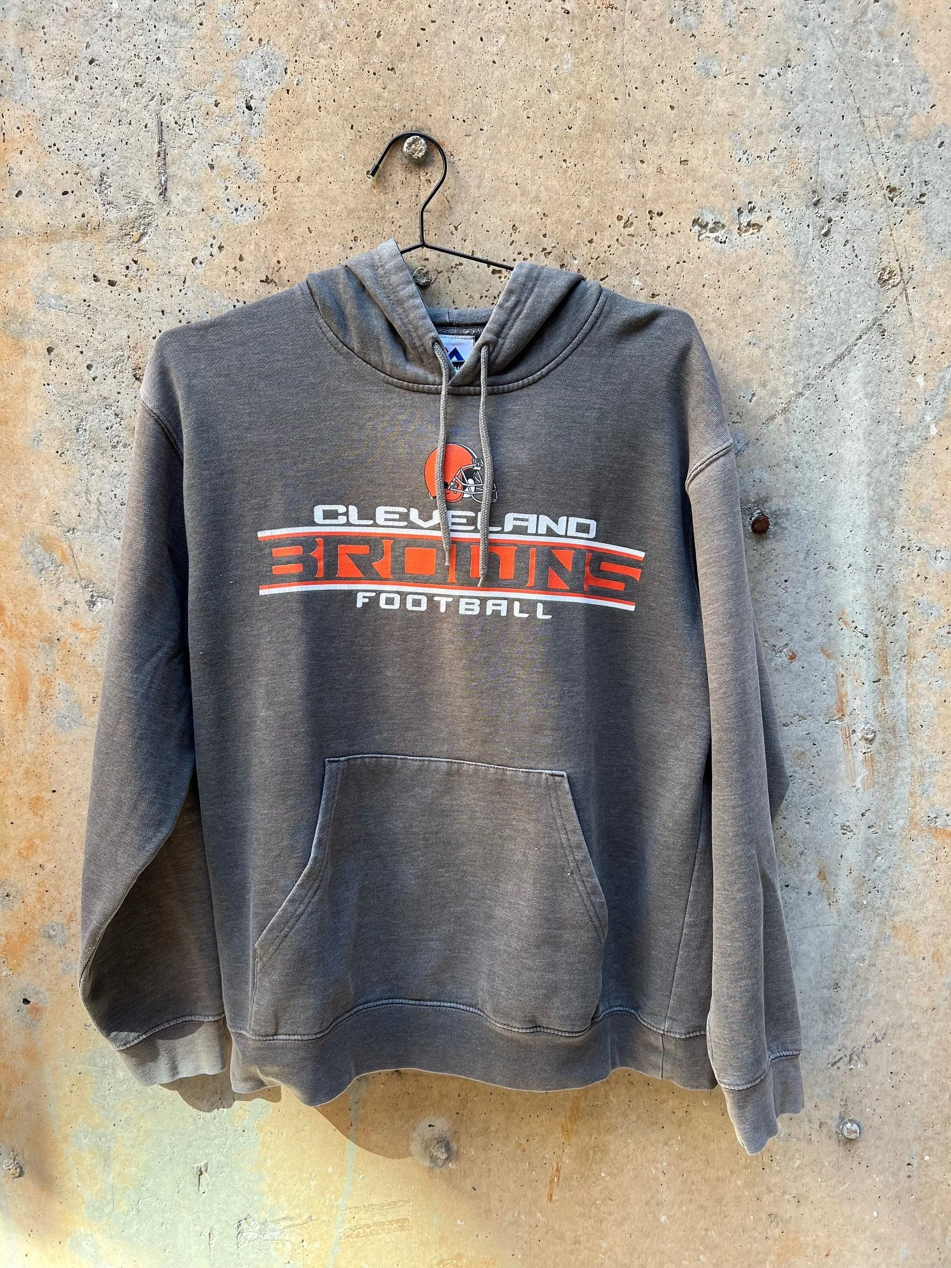 Vintage Cleveland Browns Hoodie, Size Large