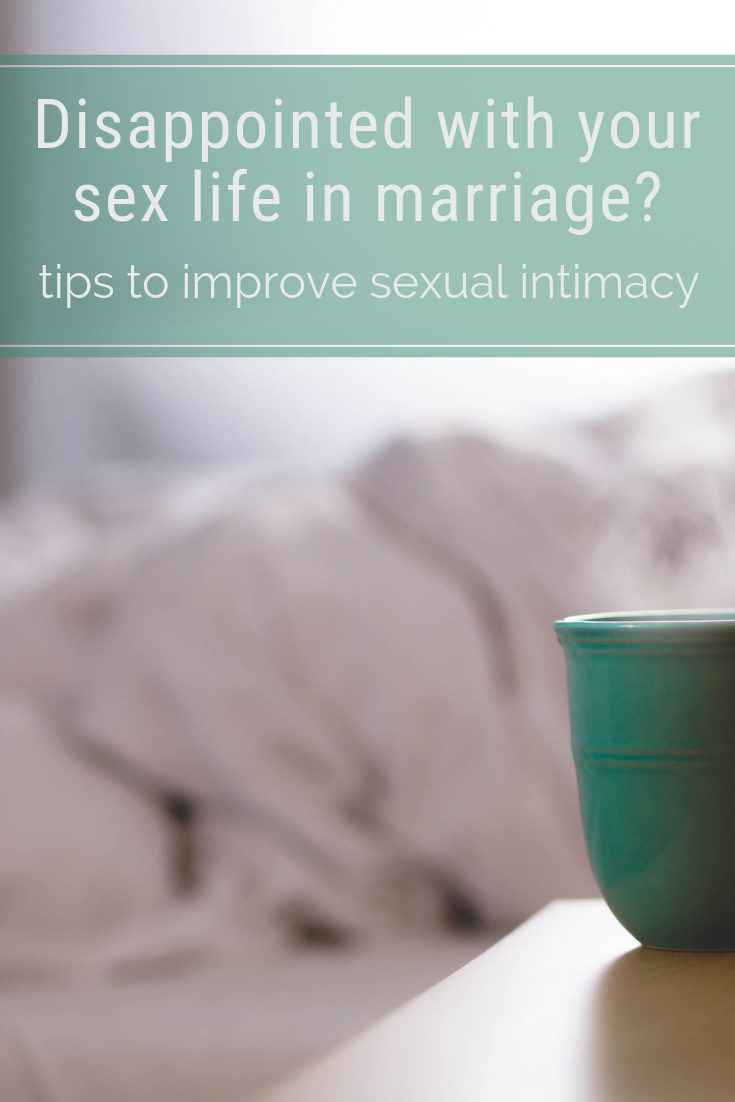 Disappointed With Your Sex Life in Marriage? Tips to Improve Sexual Intimacy — Restored Hope Counseling Services pic photo