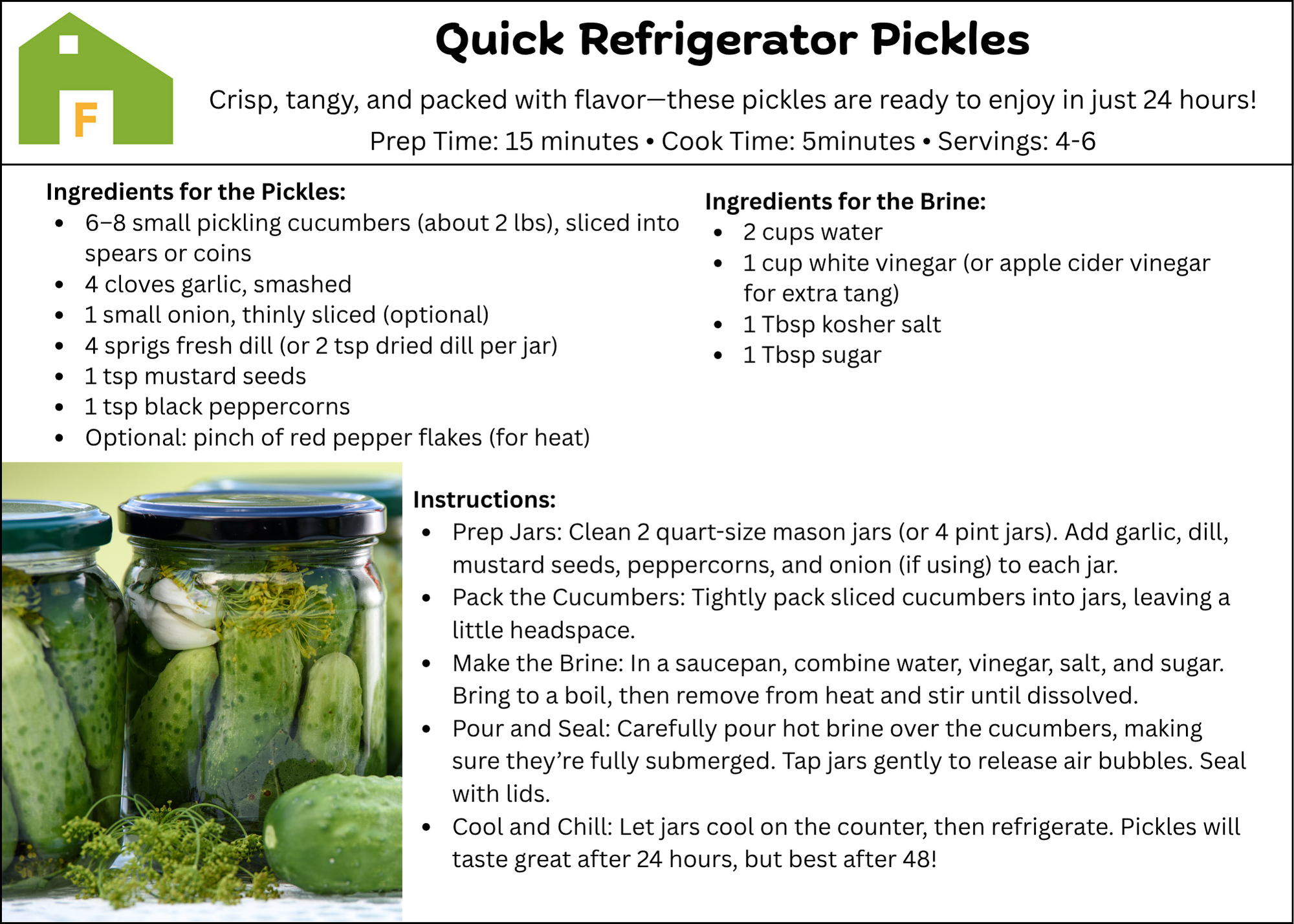 Refrigerator Pickle