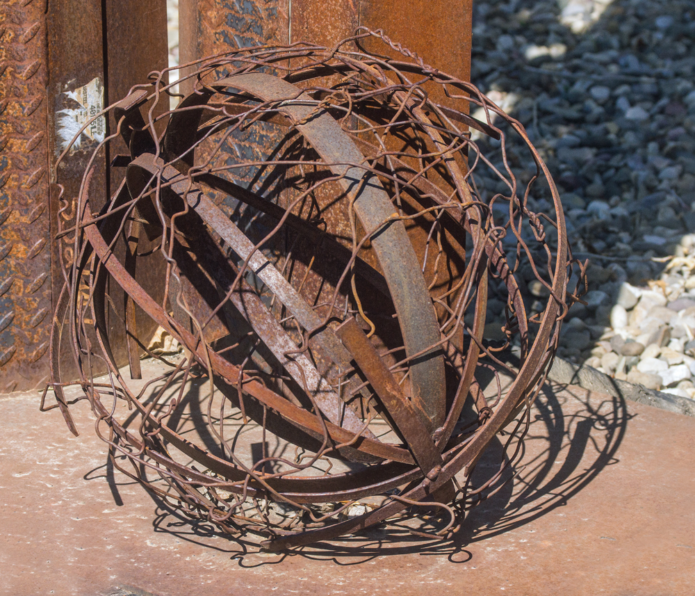 Bottom detail of Ode to Prairie Spirit
