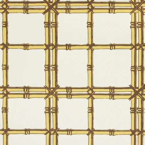 Meg Braff Wallpaper - sampan - chocolate toffee on ivory.jpg