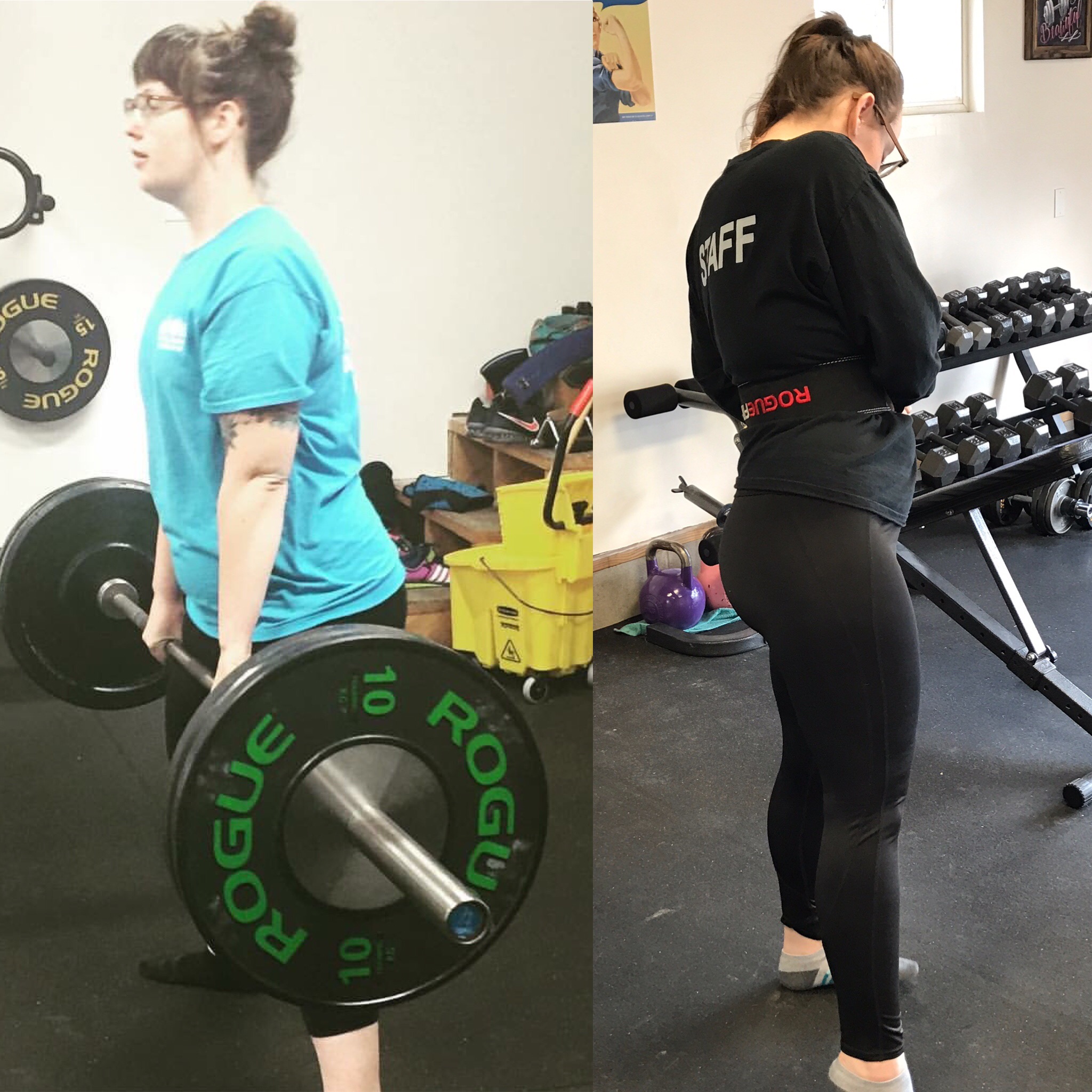 Saiti has lost well over 20lbs working out at Perform Daily Fitness