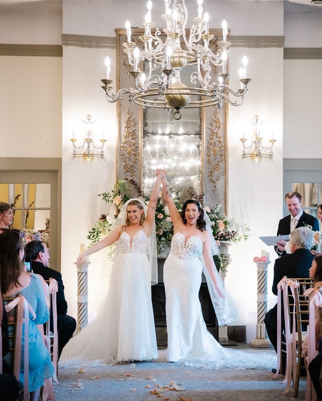 absolute banger from sunday!!! 

it was wedding magic at the ruins in seattle with two gorgeous brides, a dream vendor team, and a party that brought the house down. this is what it looks like when love, style, and good energy collide. captured by me