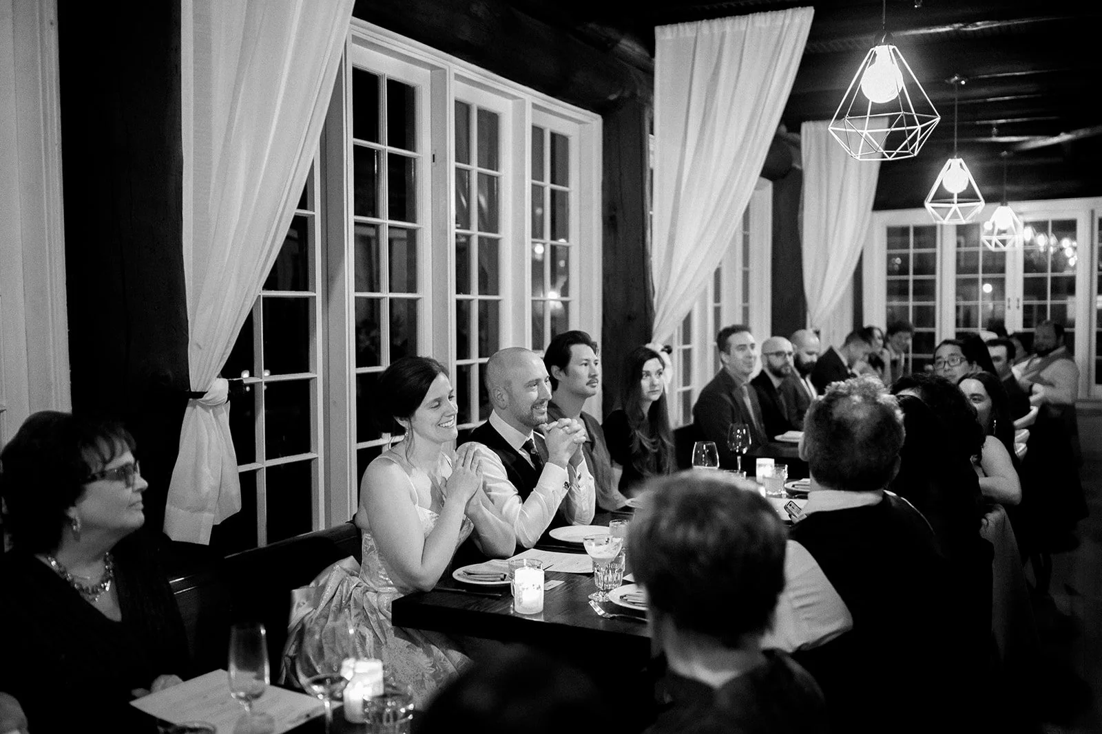 small restaurant wedding at il nido in west seattle