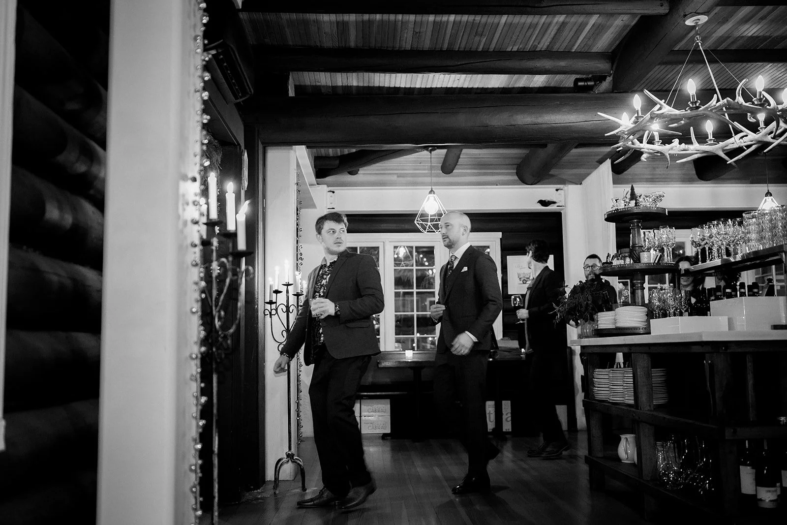 small restaurant wedding at il nido in west seattle