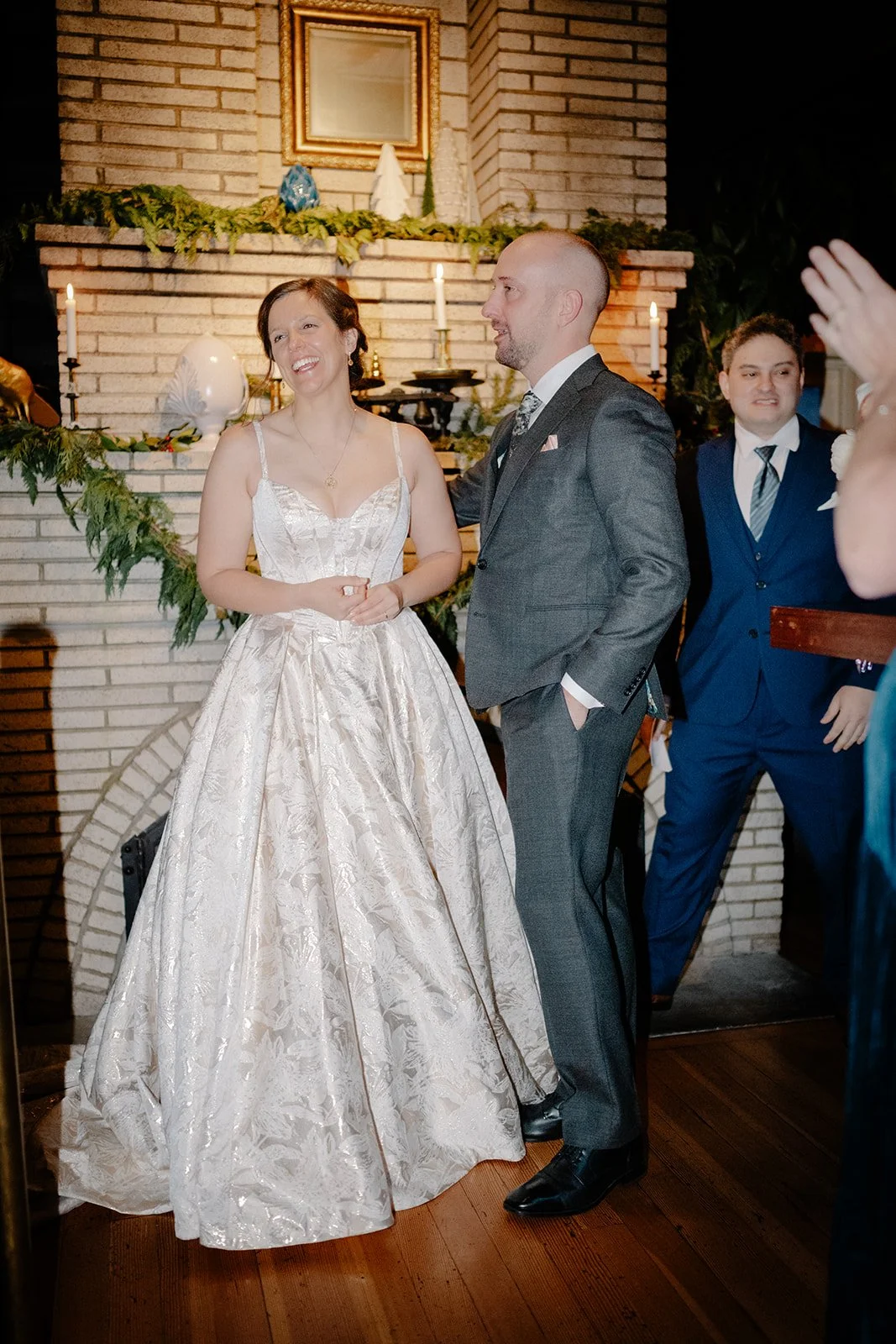 small restaurant wedding ceremony at il nido in west seattle