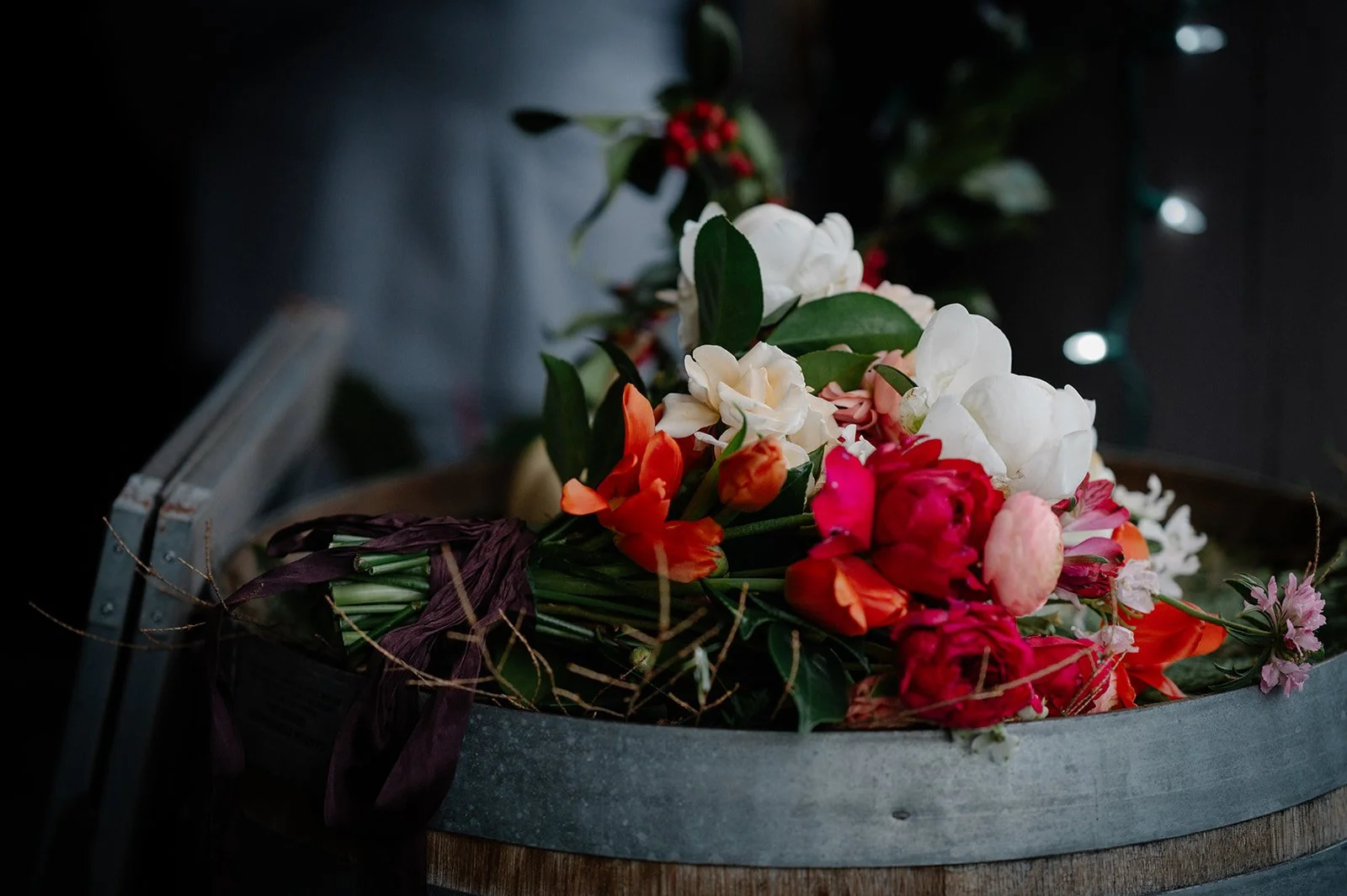 wedding reception decor at il nido