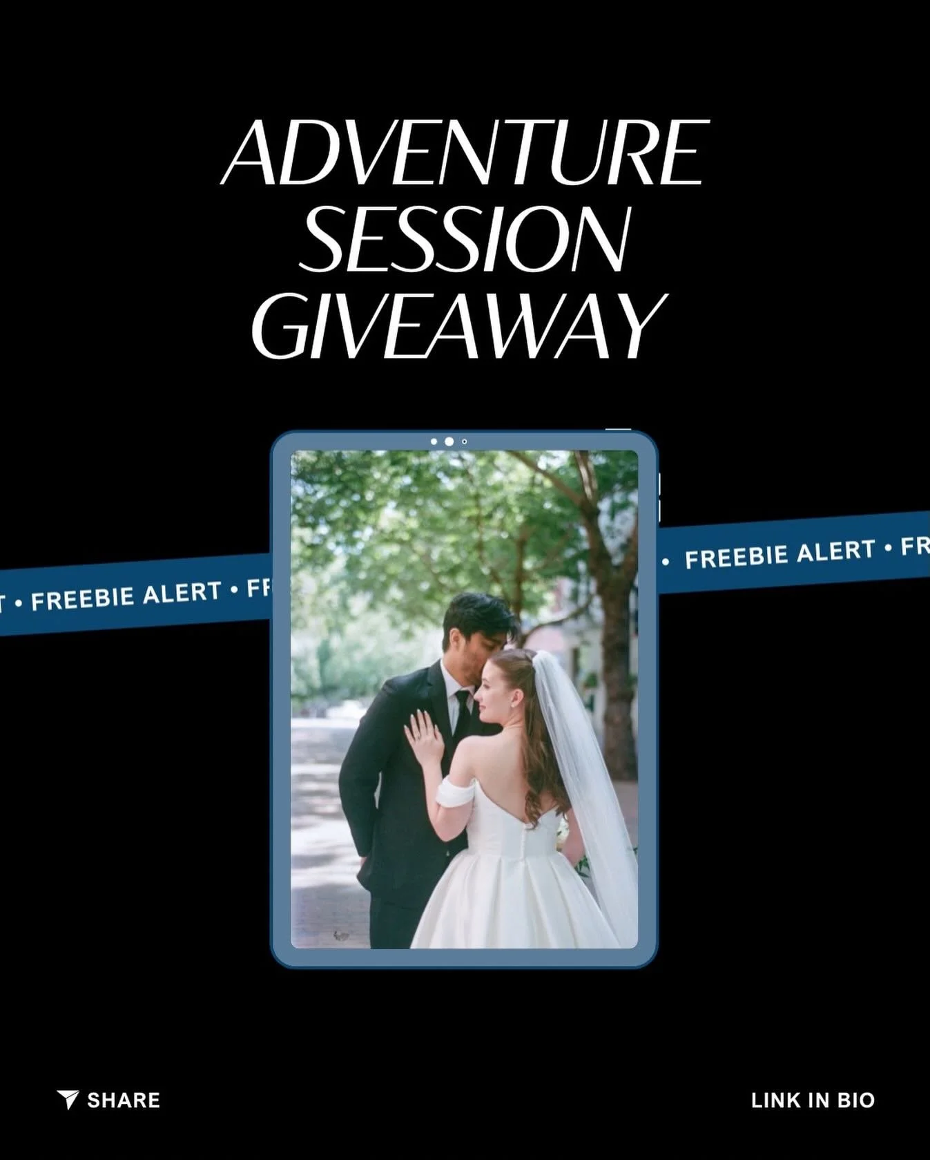 In honor of my first seattle wedding show - follow me and comment on this post to win an adventure engagement session this summer! will draw a winner on monday (only attendees of the seattle wedding show qualify!)
