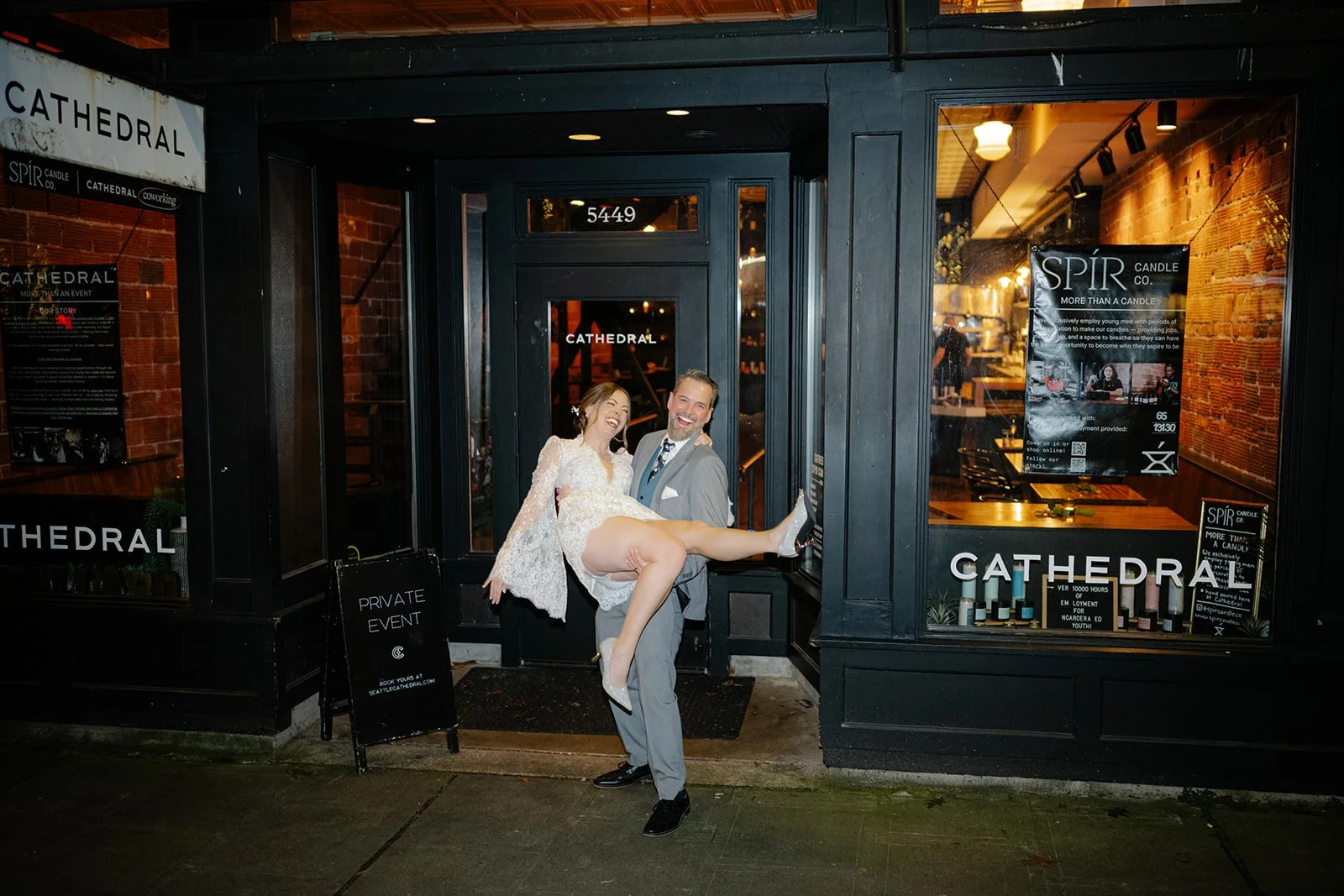 cathedral seattle wedding reception in ballard