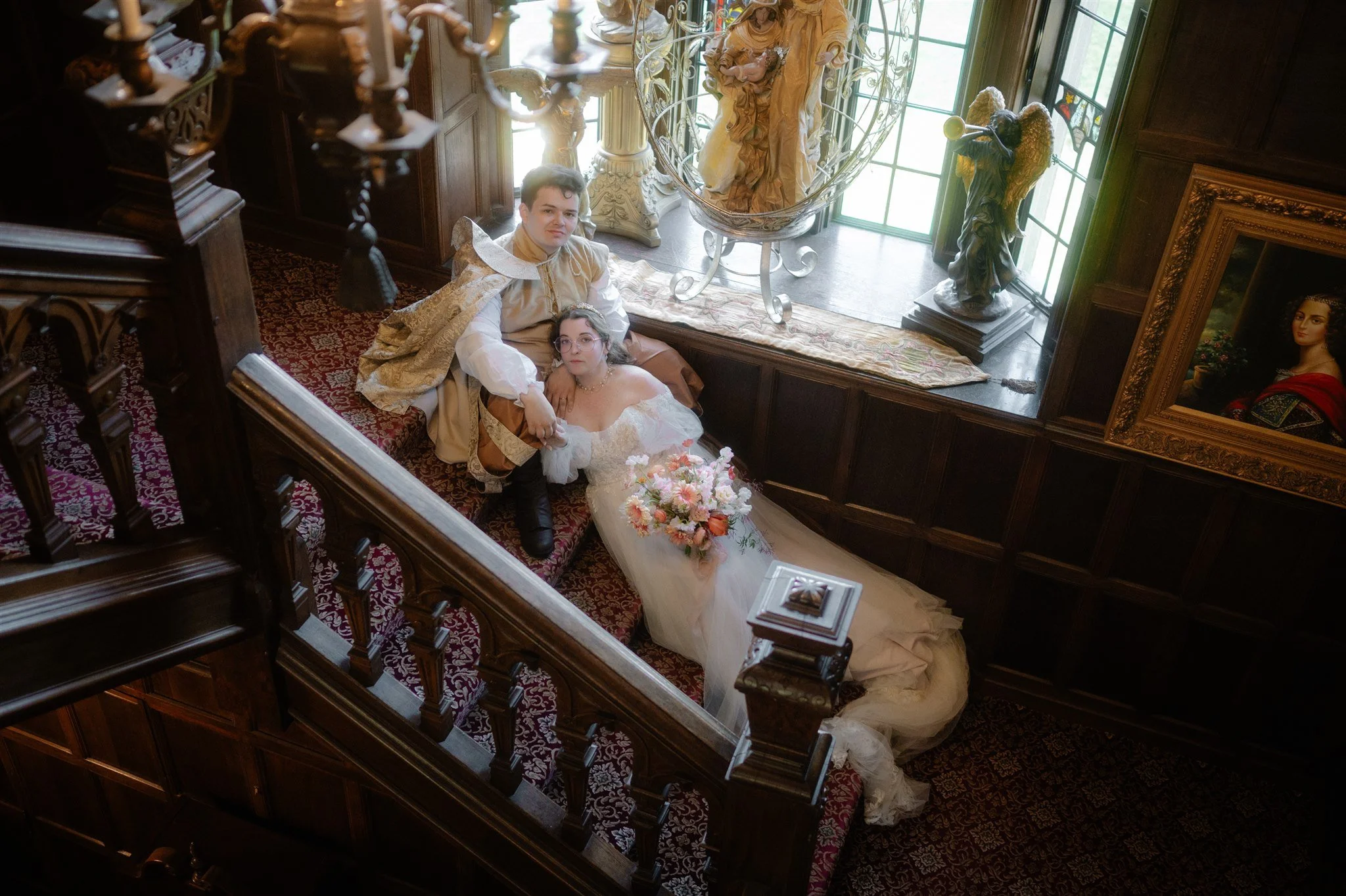 Whimsical Renaissance Faire Themed Wedding at Thornewood Castle