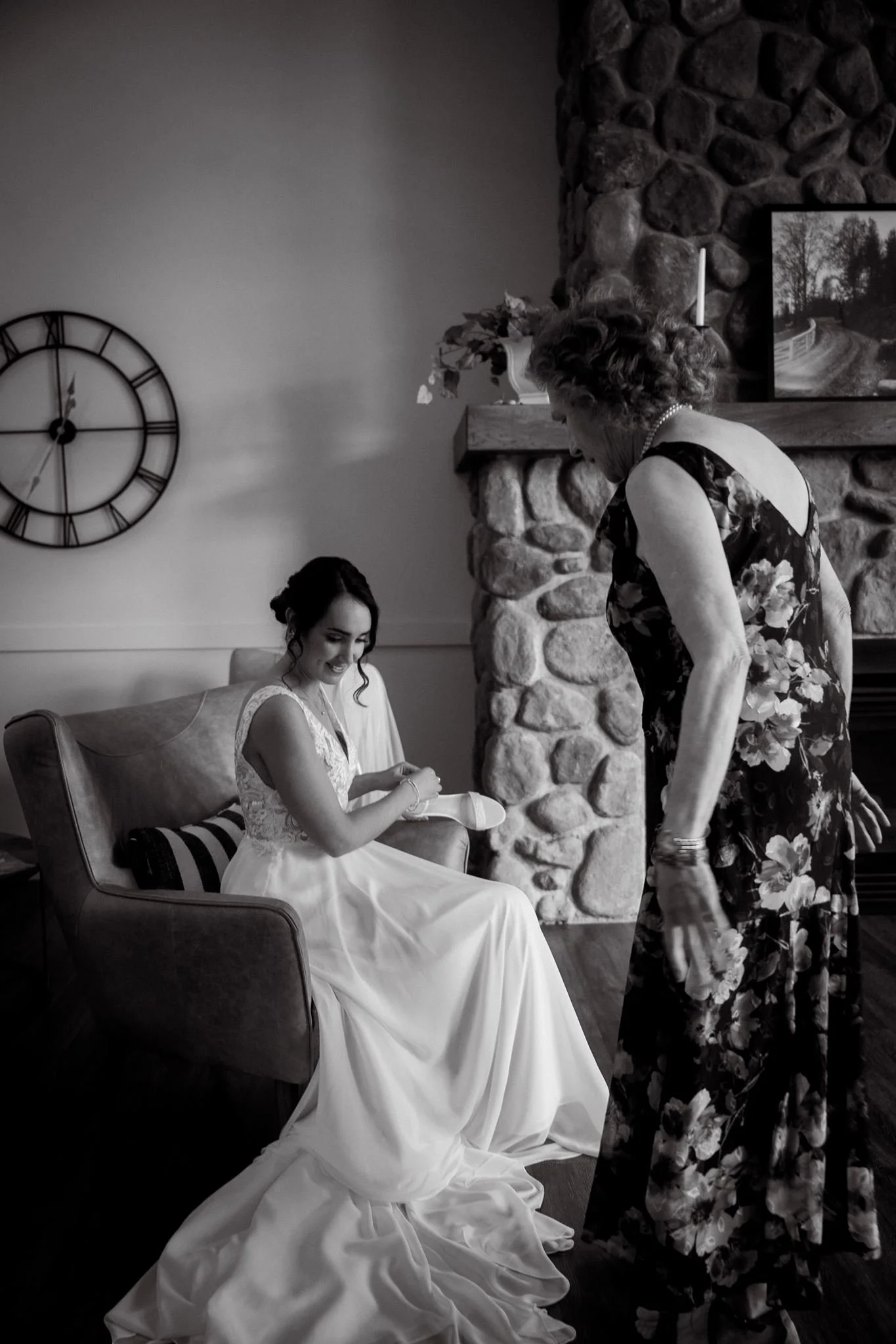bride getting ready