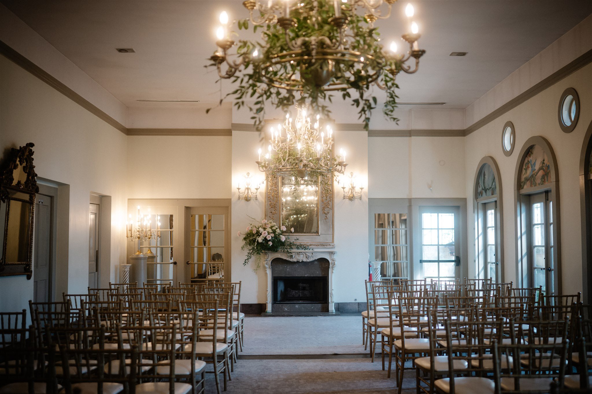 the ruins seattle indoor wedding ceremony space