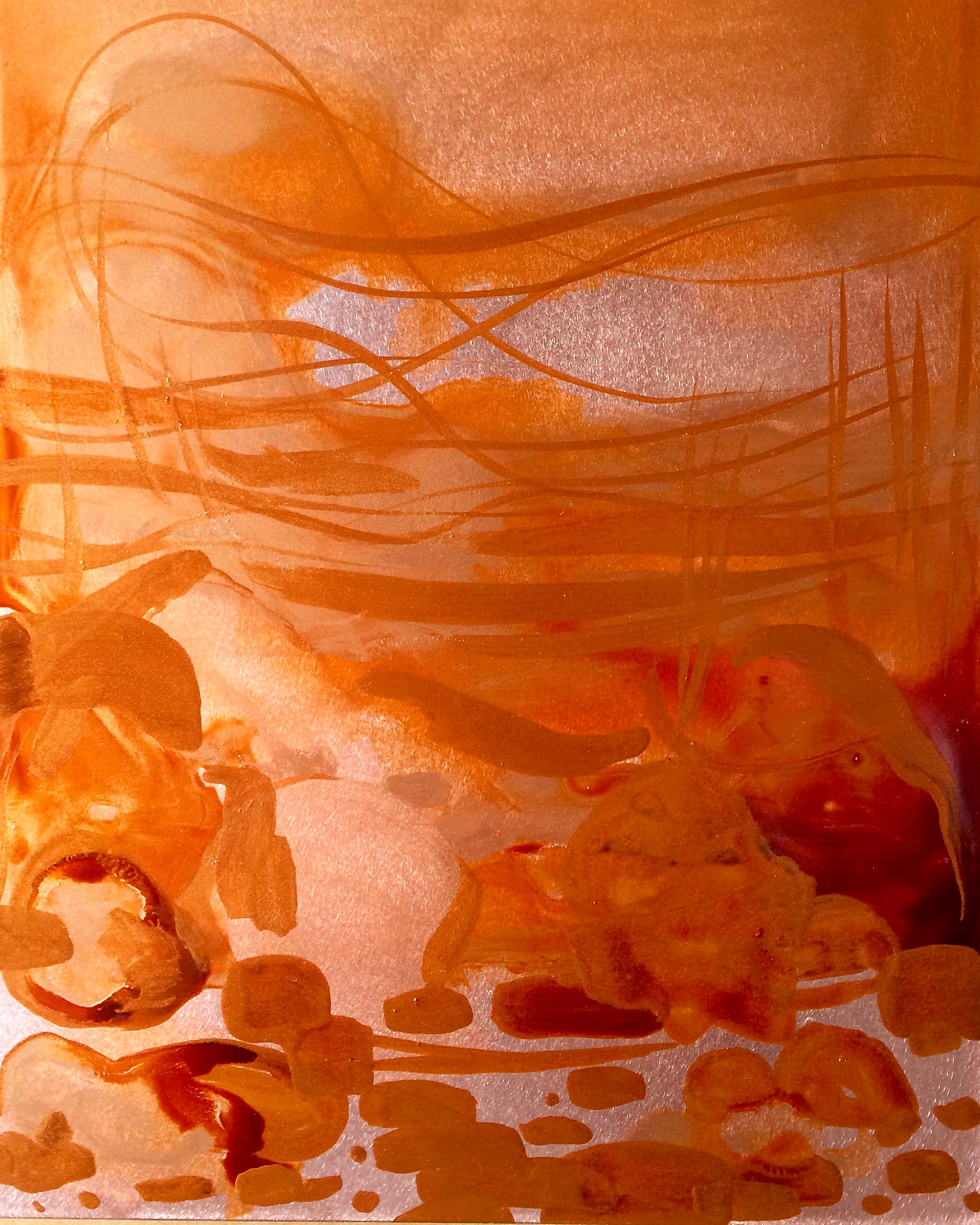  Enamel on Copper  9"x12"  2015 