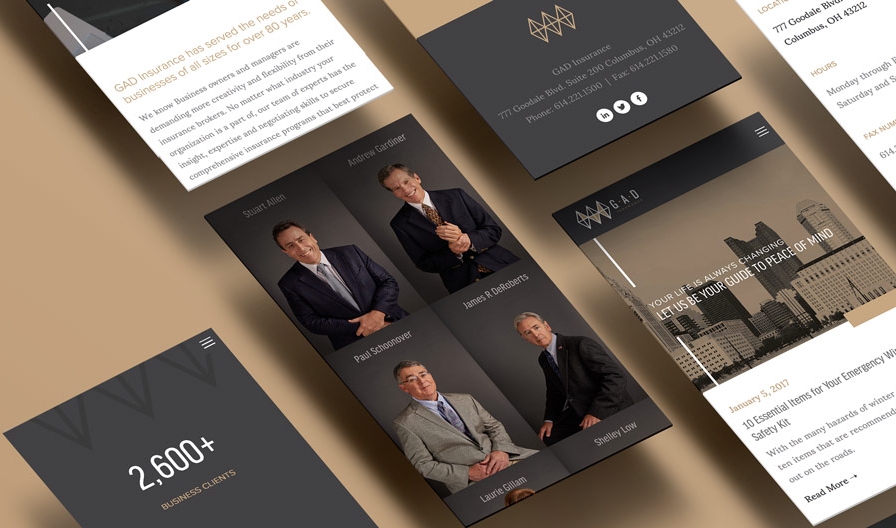 By also altering the amount of info that is shown on mobile versus desktop we were able to create a personalized and easy to navigate employee directory. 