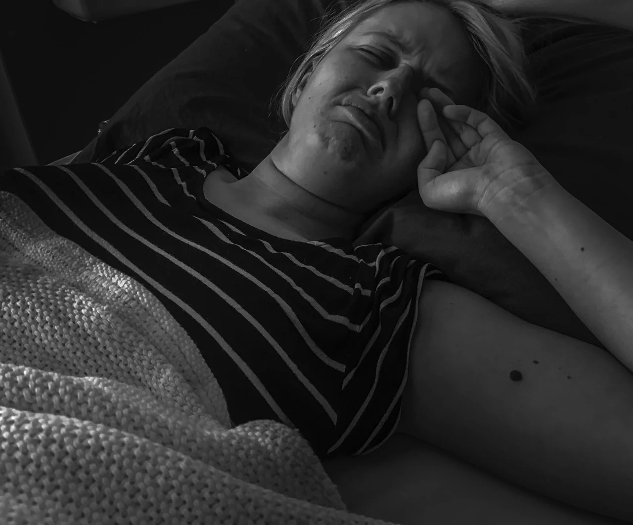Though this isn’t a pretty picture of my wife, it was a view I was met with on the weeks when her immune system hit rock bottom. In the midst of the pain was a sense of community in hospital, I can’t begin to describe and I didn’t feel the need to hide the reality of what we were going through, knowing it would be fine.