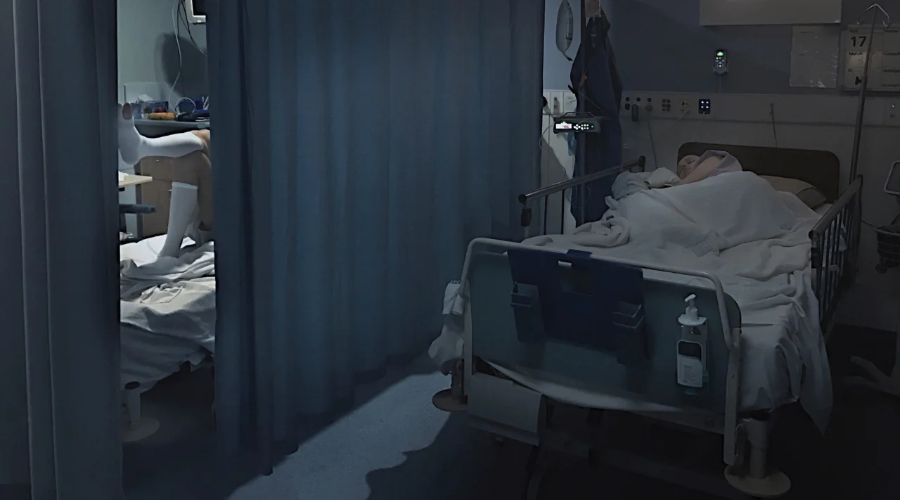The pain of Faye’s current situation became so vivid as I looked on at the stark contrast between my wife fast asleep and the man in the bed next to her, legs crossed, having a chat to a family member. 