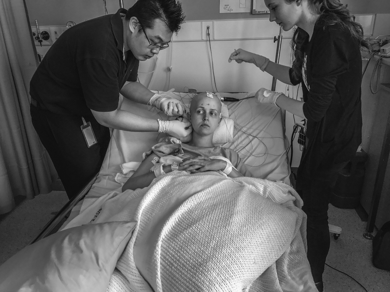 The next 48 hours consisted of Faye in the same state. It wasn’t until the next day, on my way to the hospital, that I received a call from Faye’s number. I thought it would be a nurse. I was shocked to hear Faye’s voice. She had no idea what had happened over the last couple of days. She felt normal. This lead to a vast number of tests and doctor's scratching their heads. It usually takes months to regain memory and speech. We had no cause and no answers but I didn’t care one bit, I could talk to Faye. 