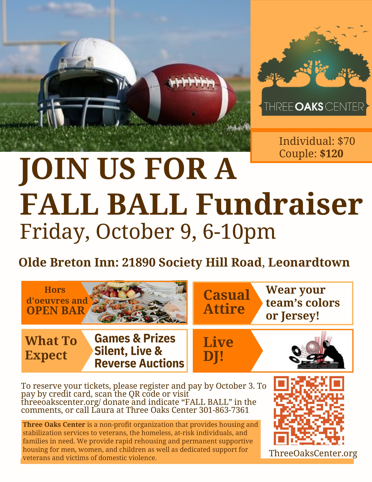 Fall Ball Fundraiser