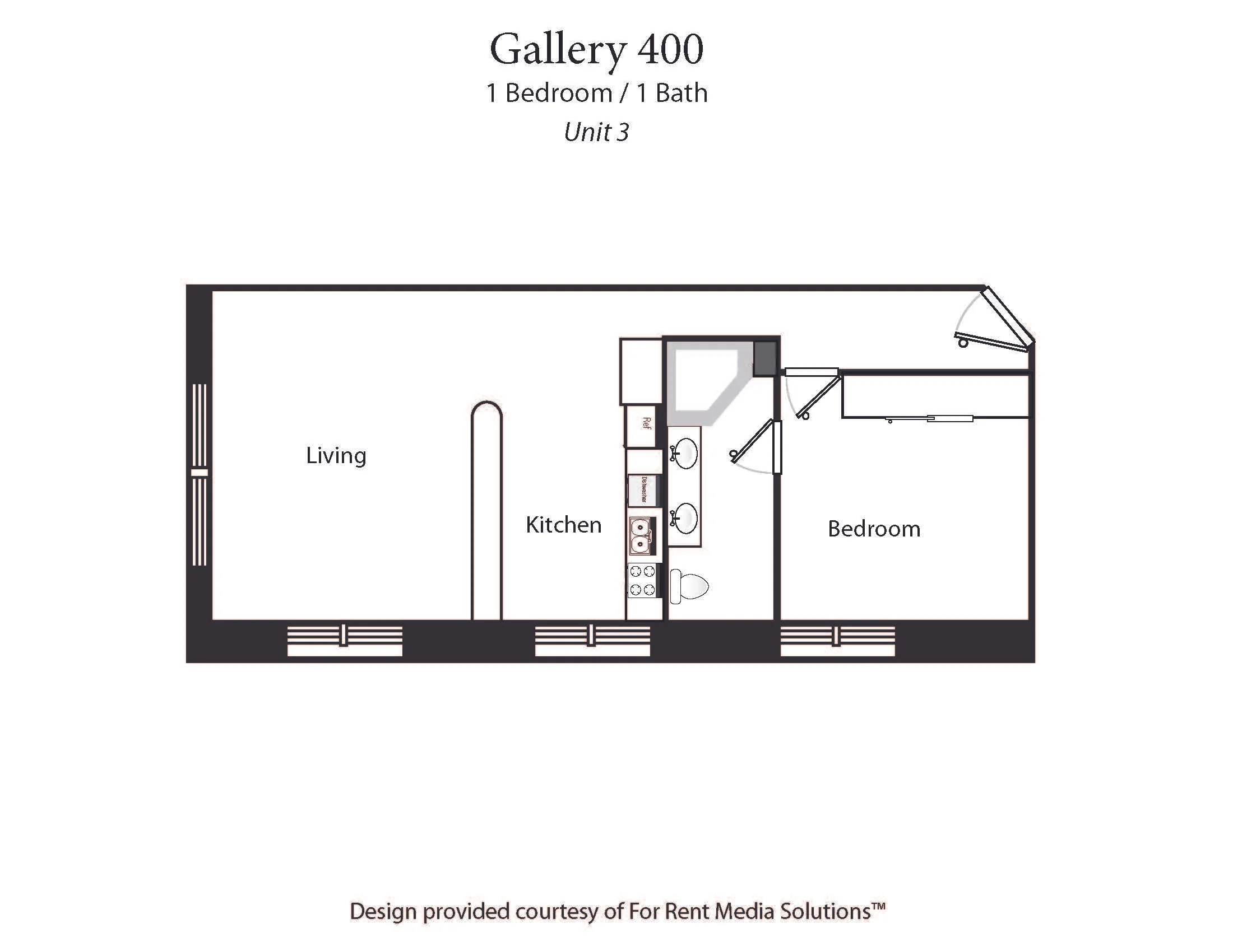 1 Bedroom 1 Bath