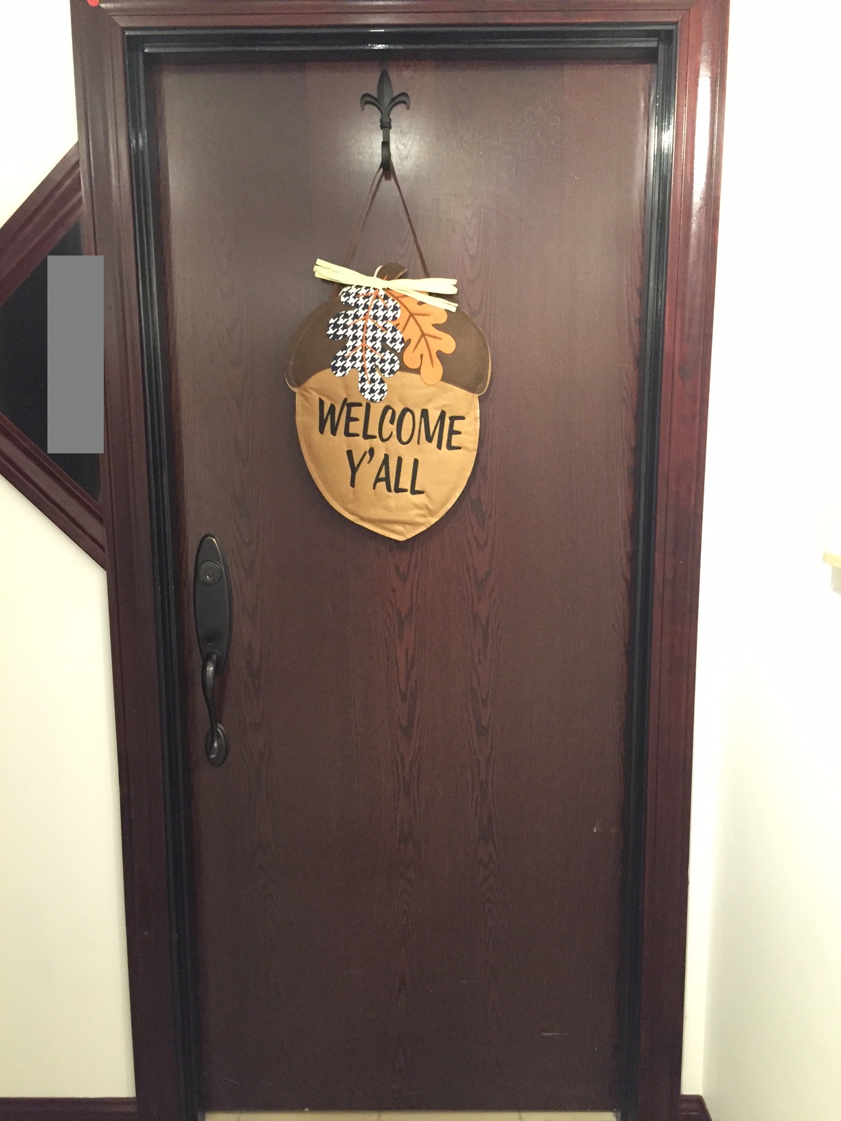 Entry 5 - Jack Doe - Fall Acorn - "Welcome Y'all"