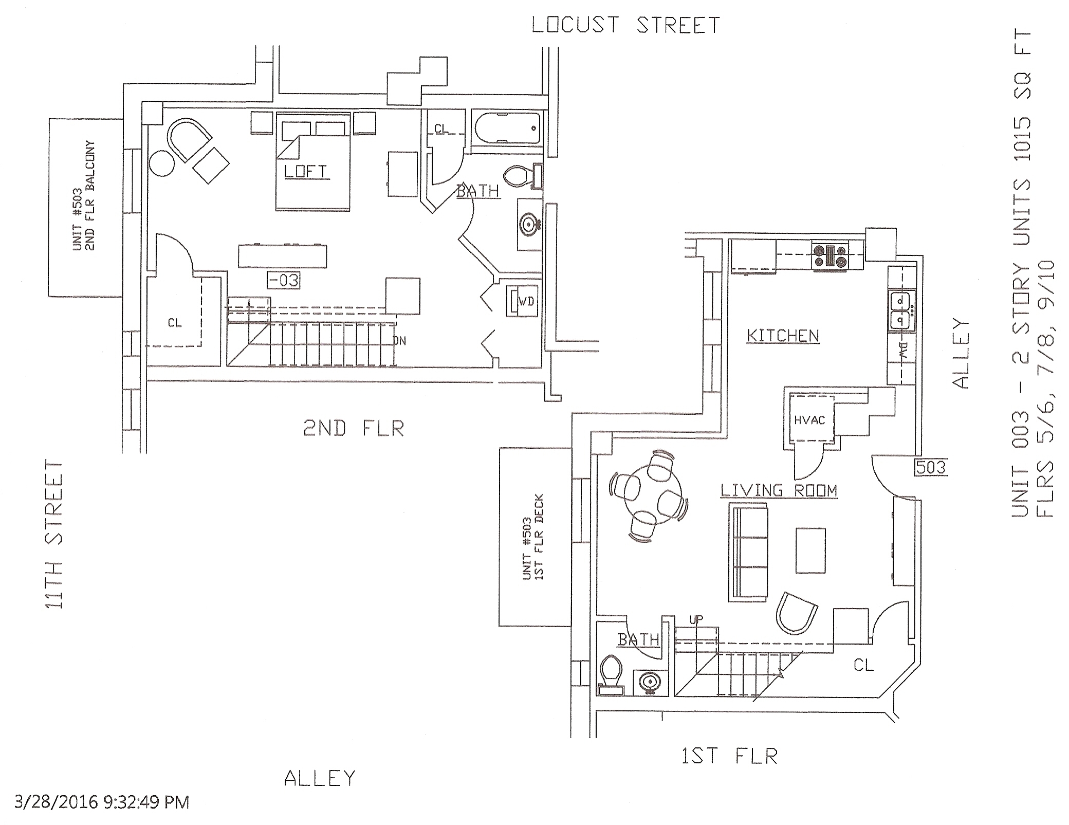 Unit 03, 1015 Square Feet