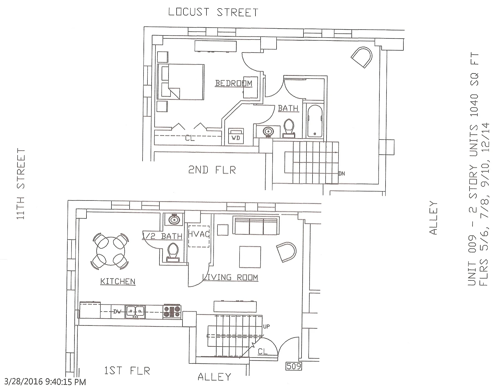 Unit 09, 1040 Square Feet
