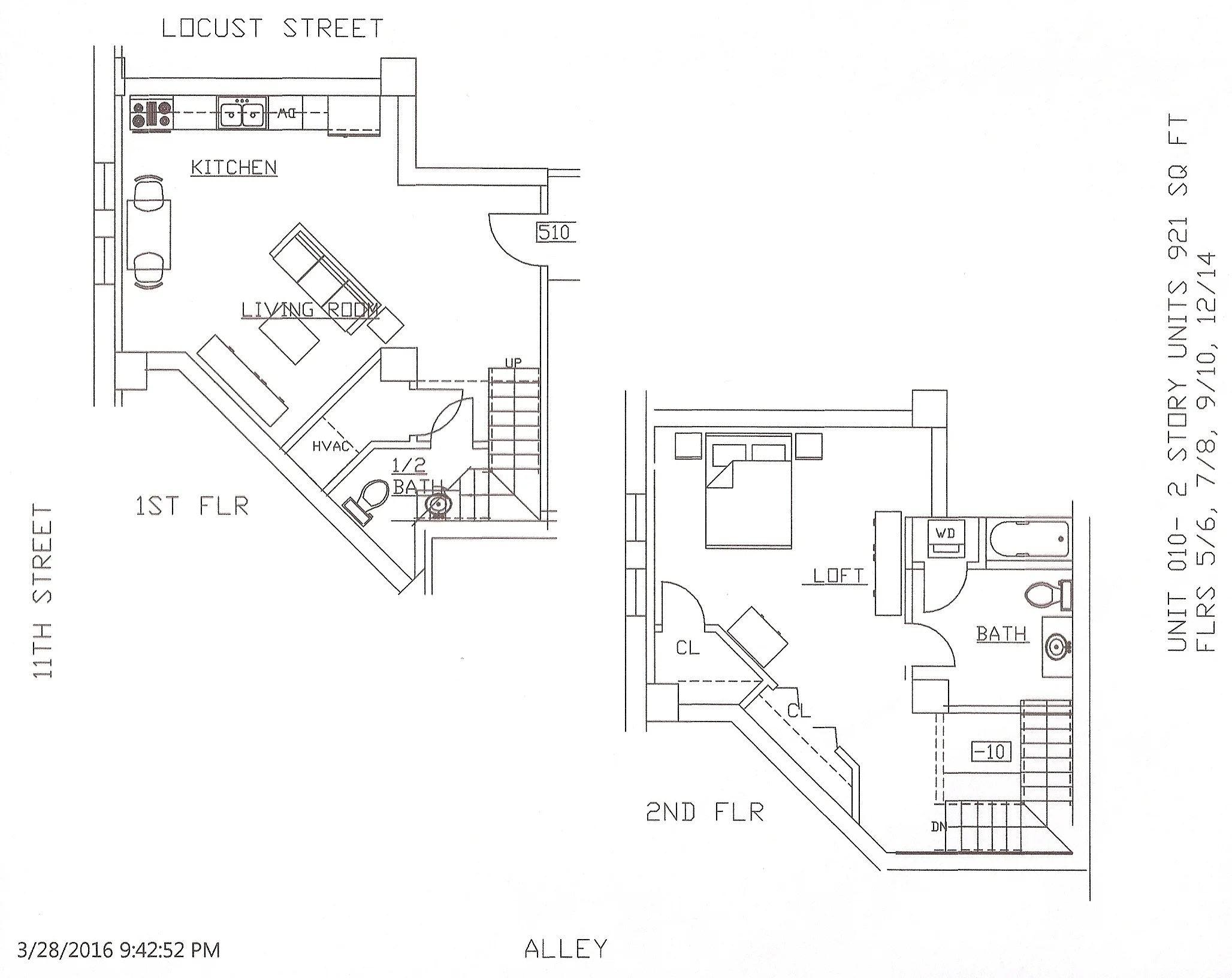 Unit 10, 921 Square Feet