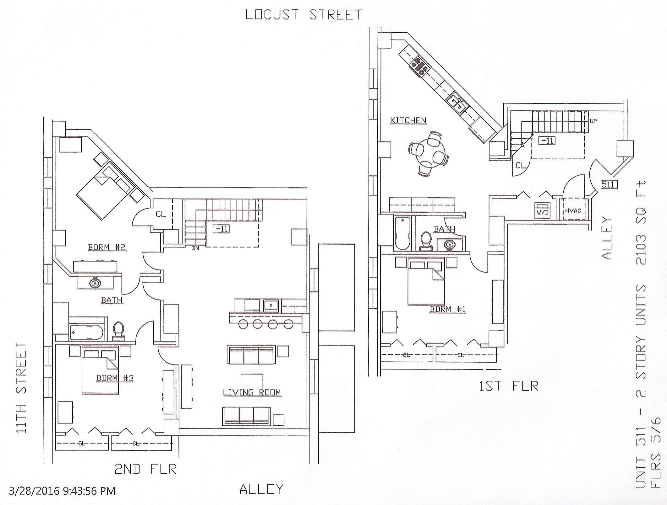 Unit 511, 2103 Square Feet