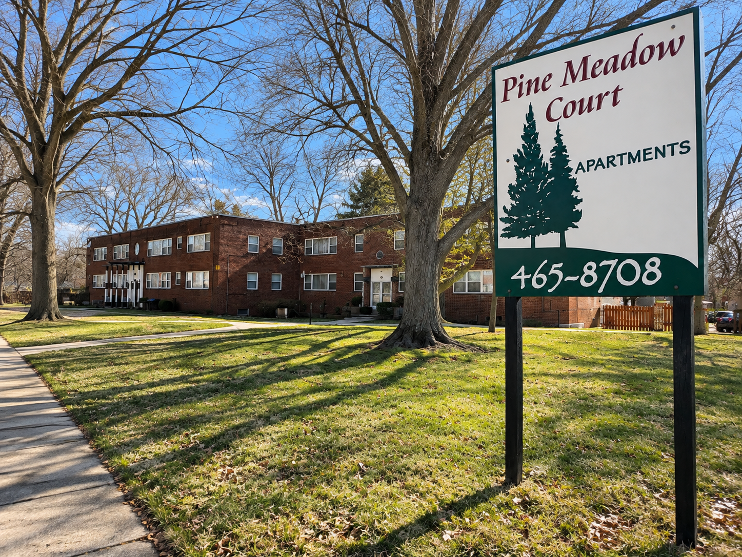 Pine Meadow Court Apartment Grounds.png