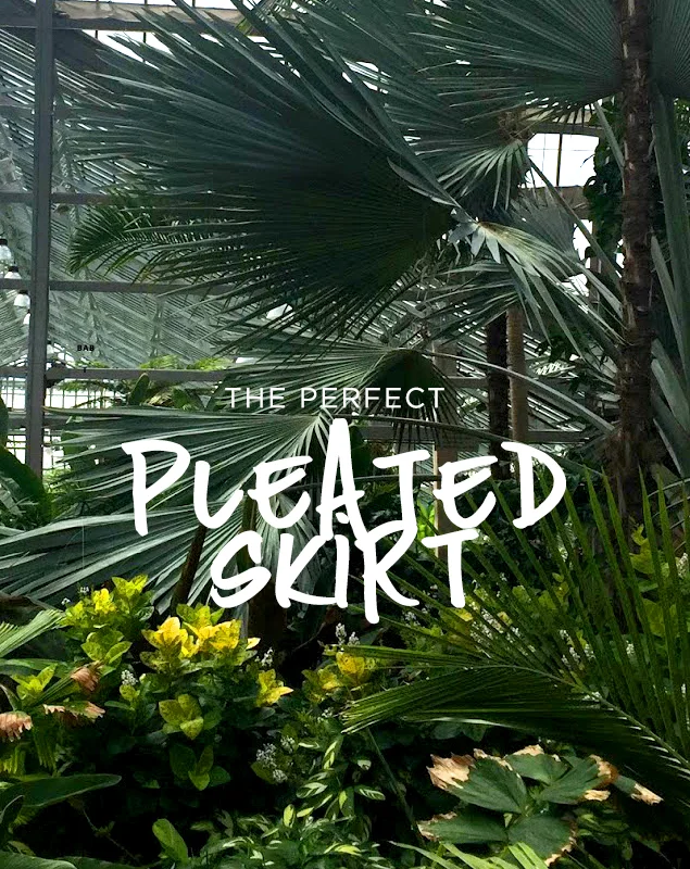 The Perfect Pleated Skirt